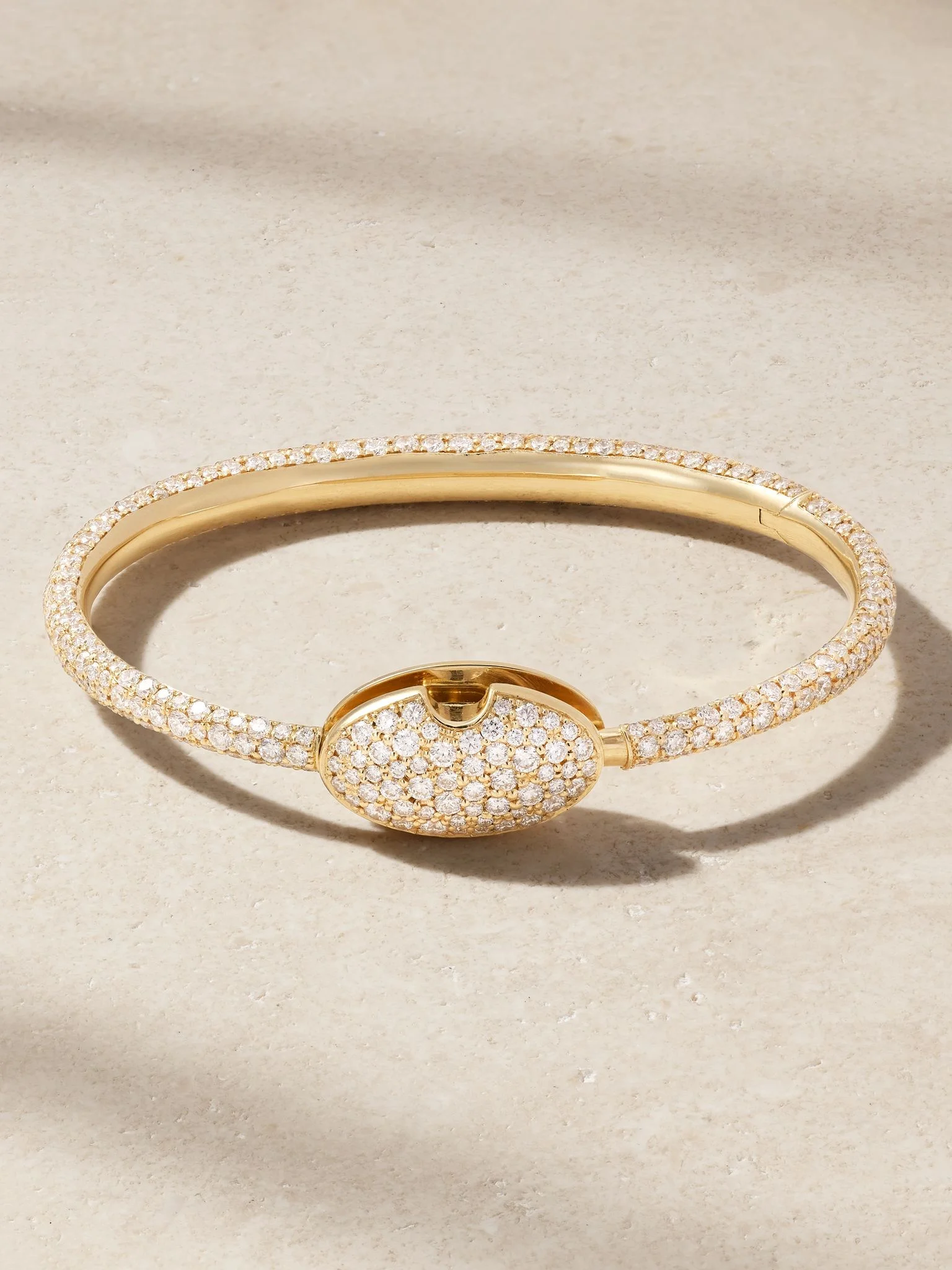 Allstone Oval Musgrave 18-karat gold diamond bracelet Gold - 1