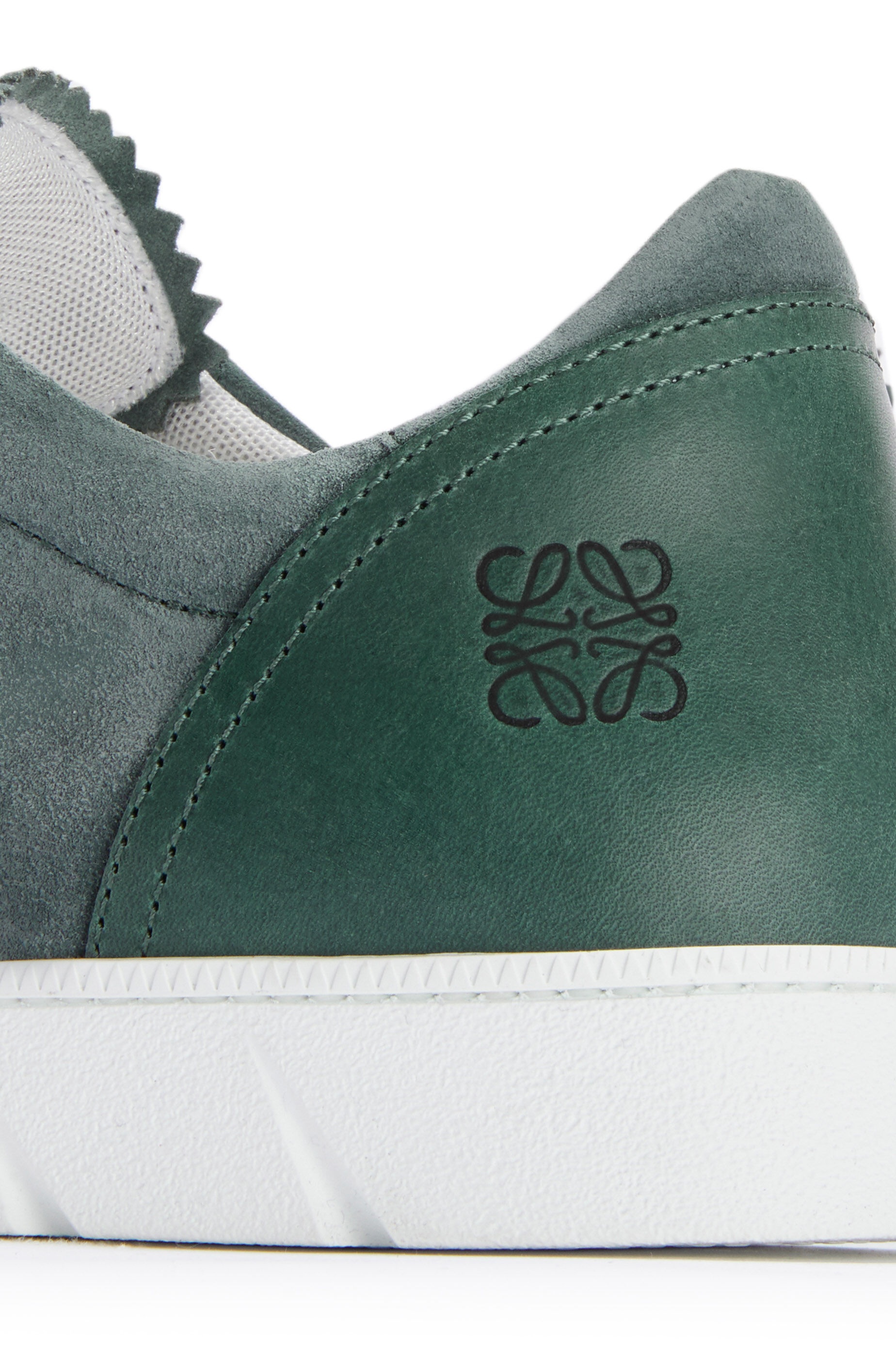 Soft sneaker in split calfskin - 4