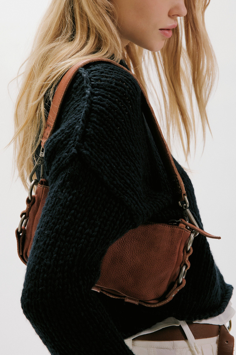 Lillie Leather Shoulder Bag 1