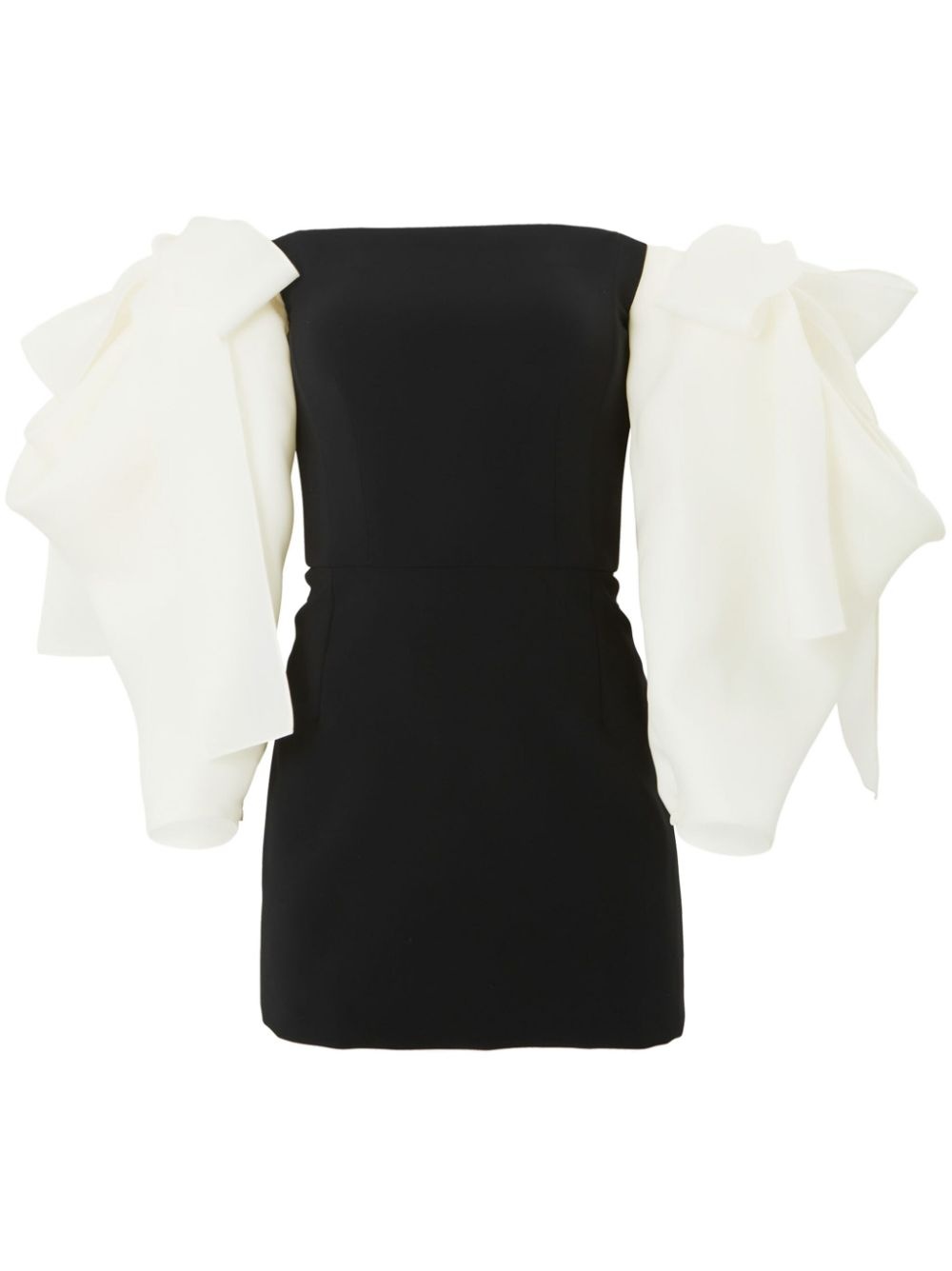 off-shoulder mini dress - 1