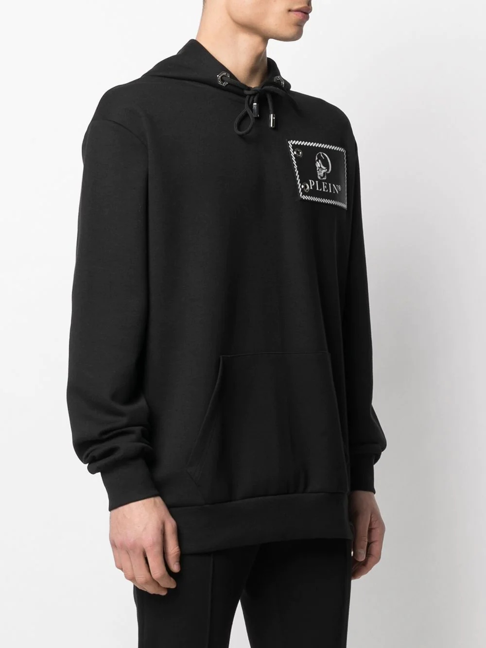 logo patch hoodie - 3