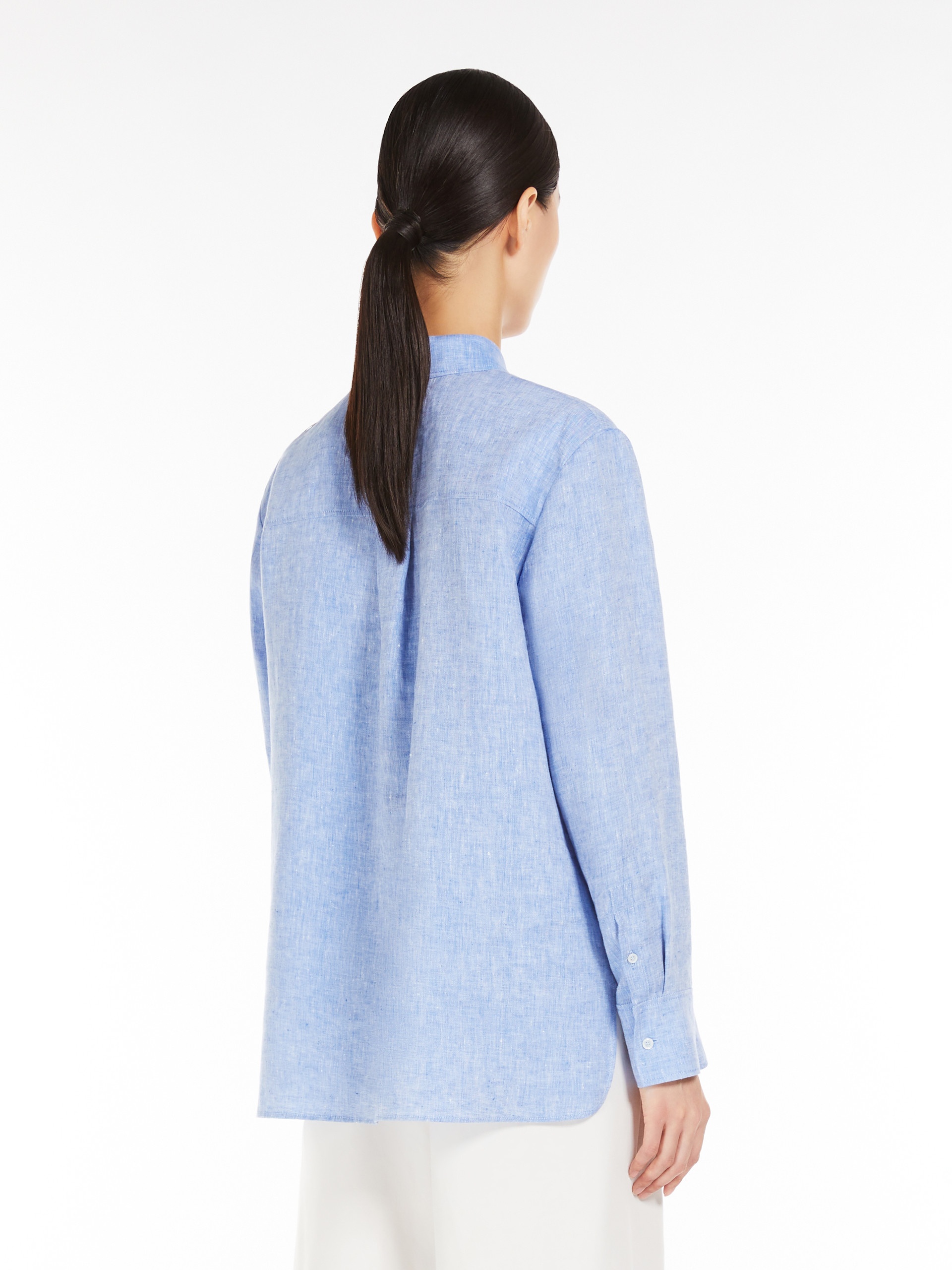 ELISE Regular-fit linen shirt - 4