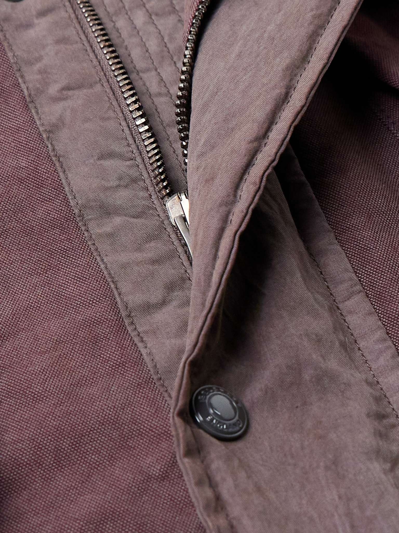 Canteen Panelled Canvas and Cotton-Blend Jacket - 5