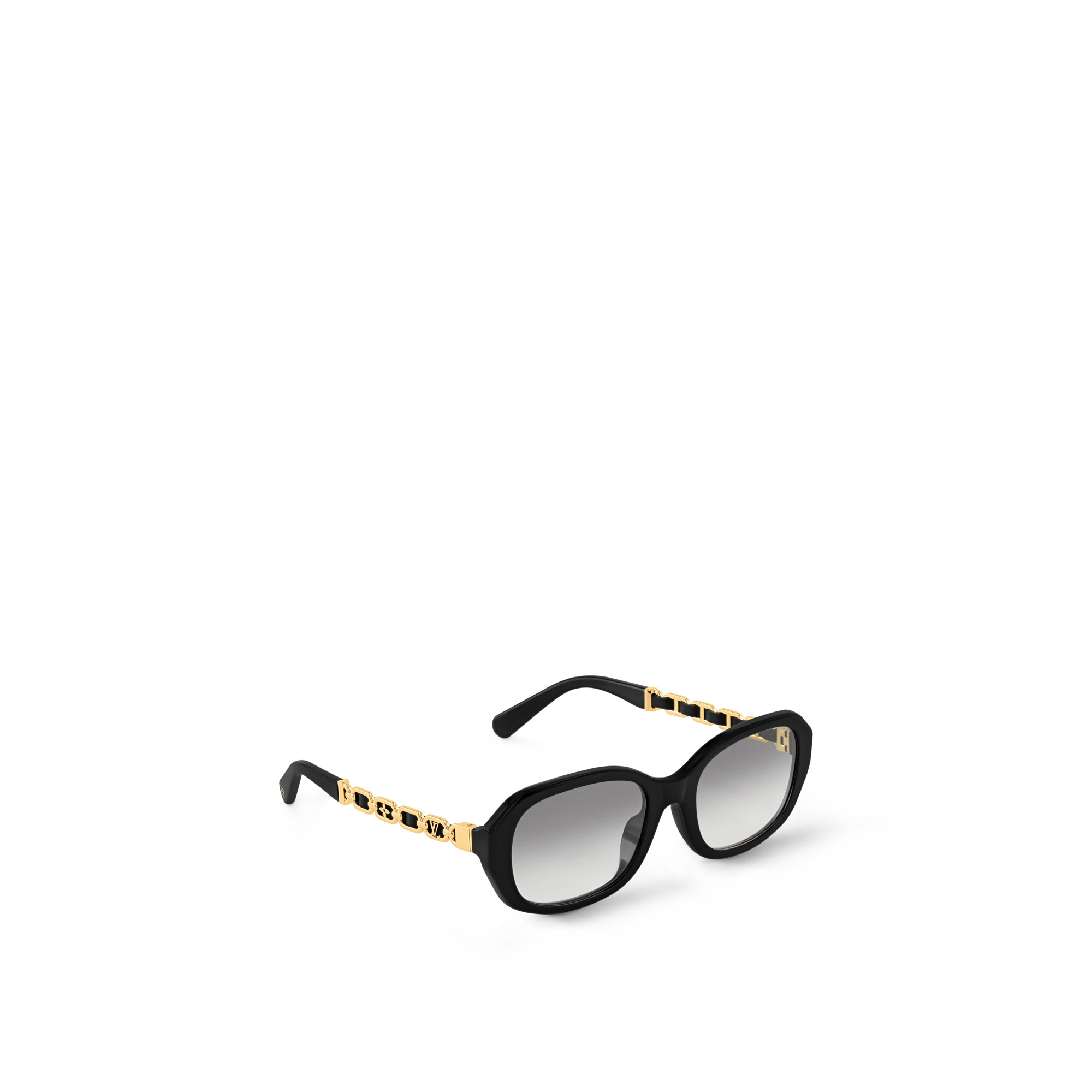 My LV Chain Braided Oval Sunglasses - 3