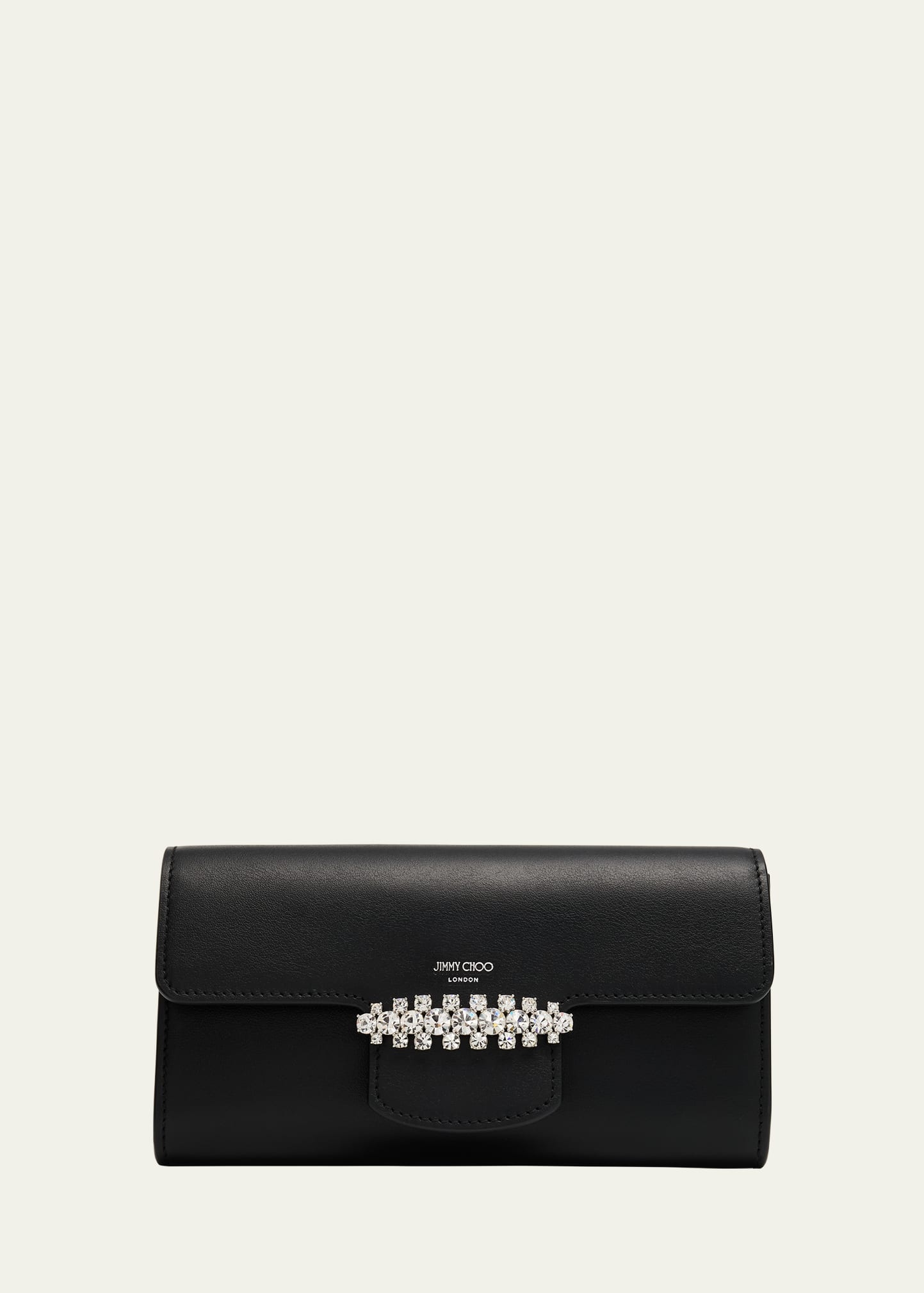 Bing Crystal Smooth Leather Wallet - 1