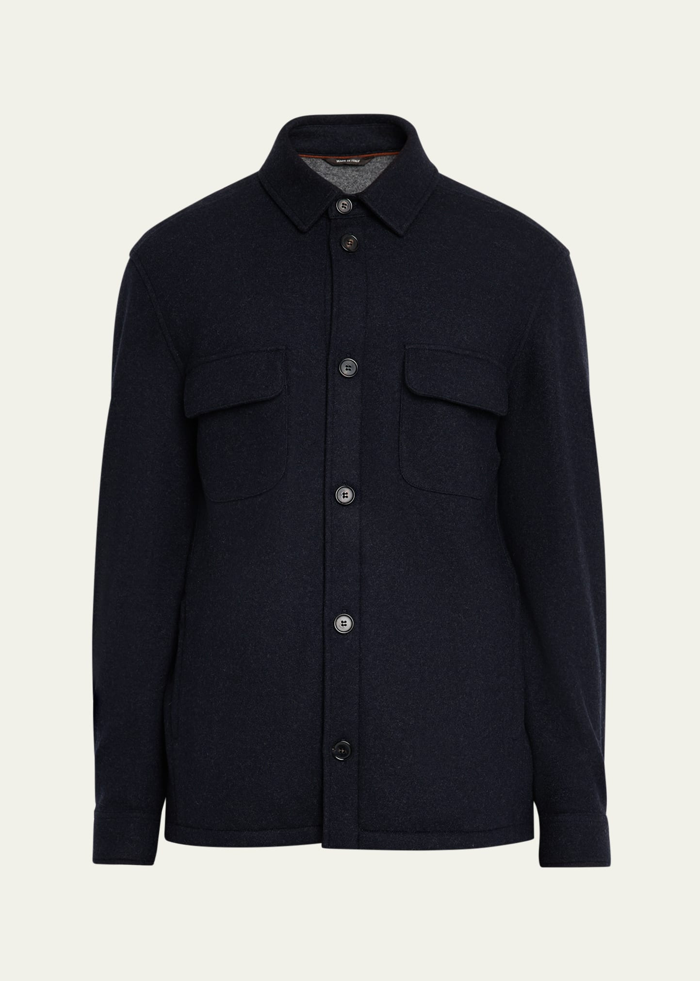Men's LP Cashmere-Nylon Overshirt - 1