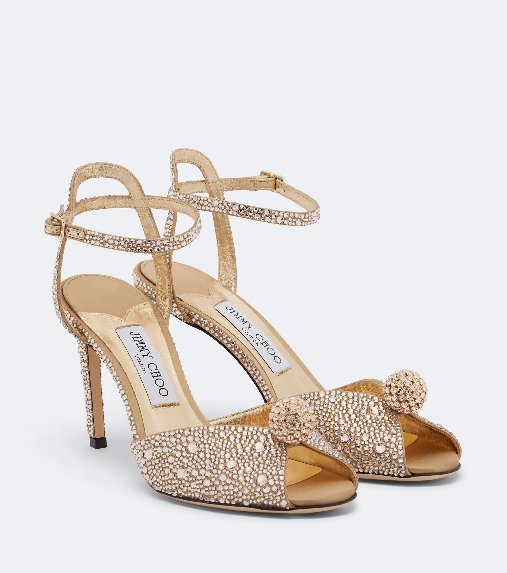 Sacora crystal-embellished sandals - 1
