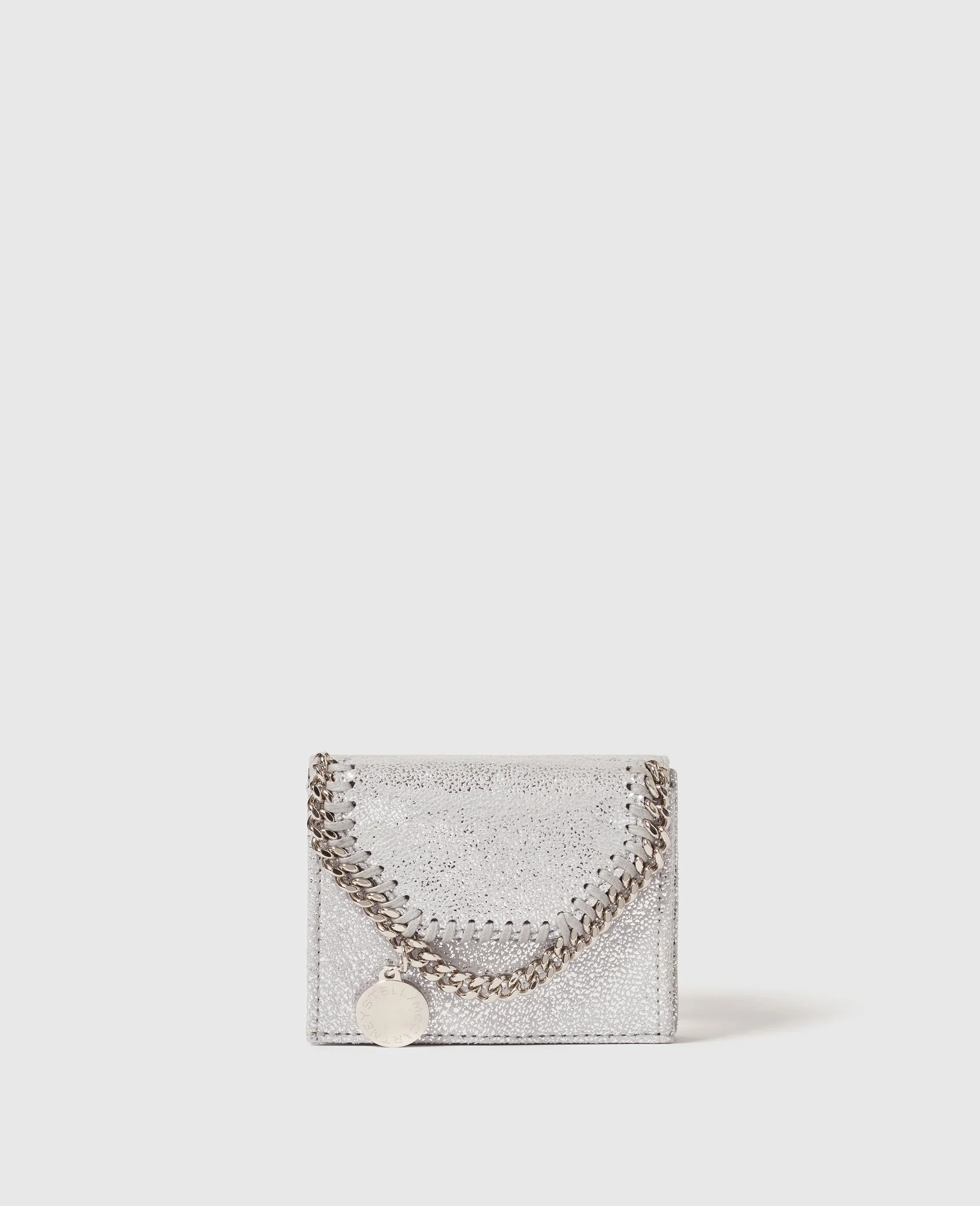 Falabella Metallic Tri-Fold Wallet - 1