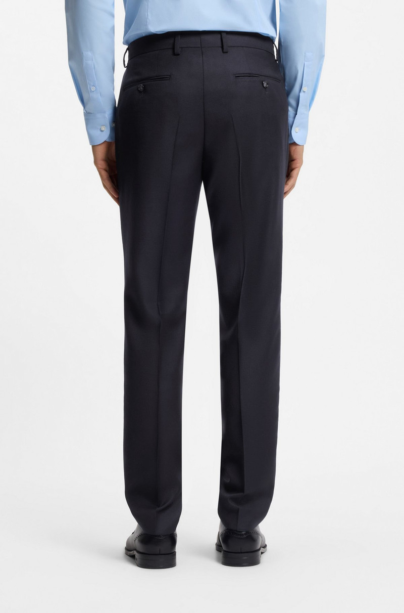 TWO-PIECE SLIM-FIT SUIT IN PATTERNED VIRGIN WOOL 7