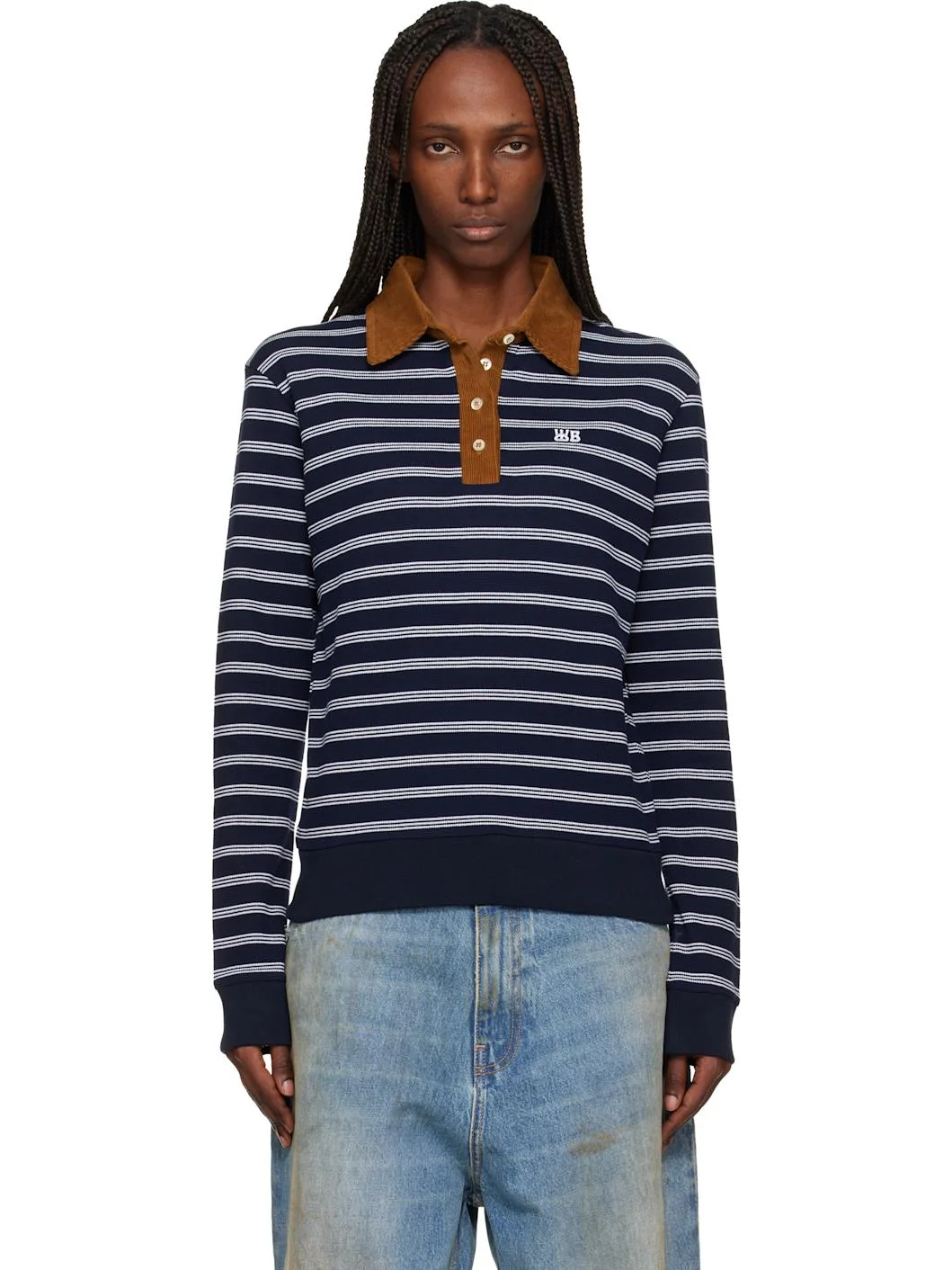 Navy 'The Reflect' Polo - 1