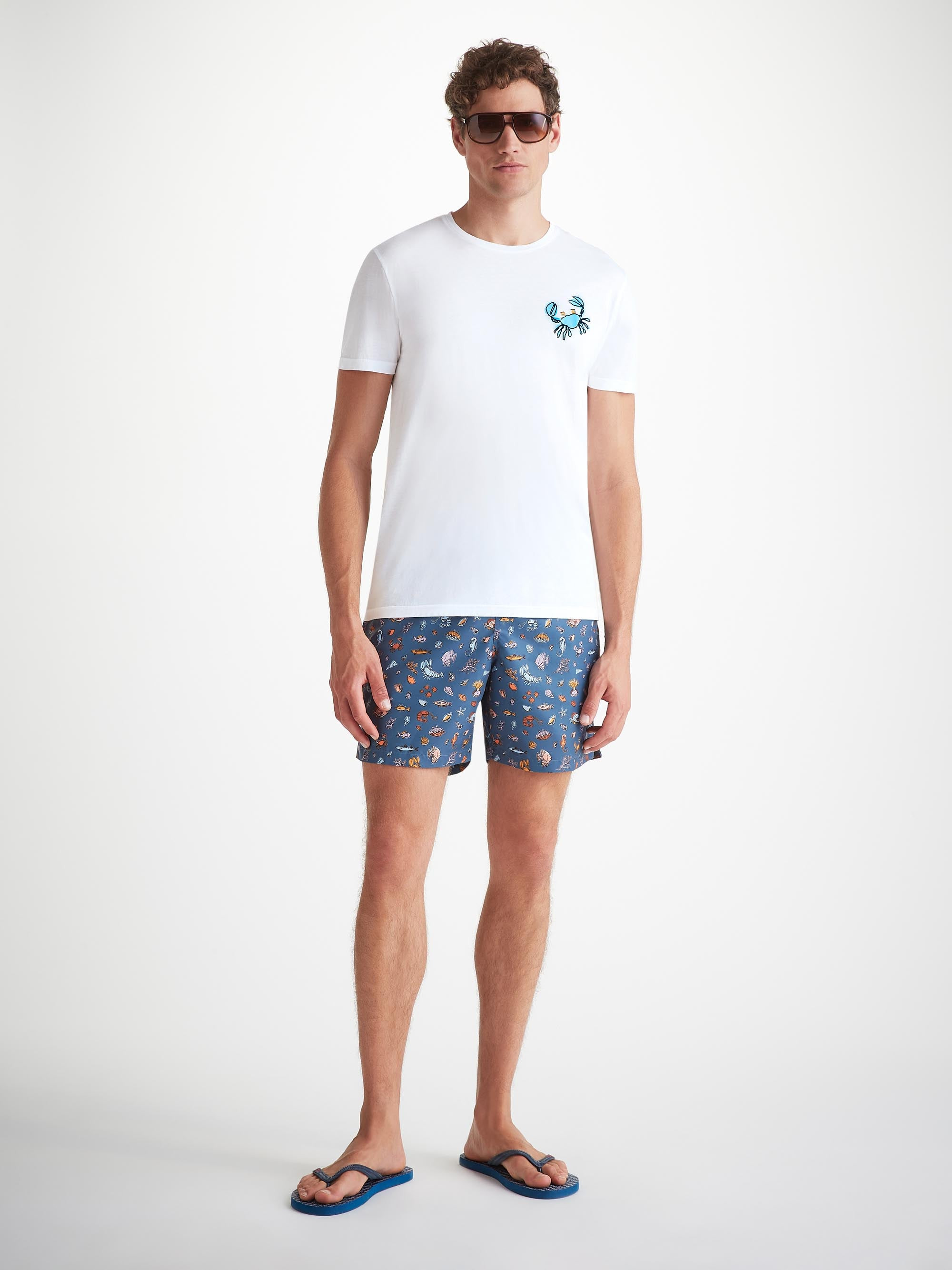 Men's T-Shirt Ripley 23 Pima Cotton White - 3