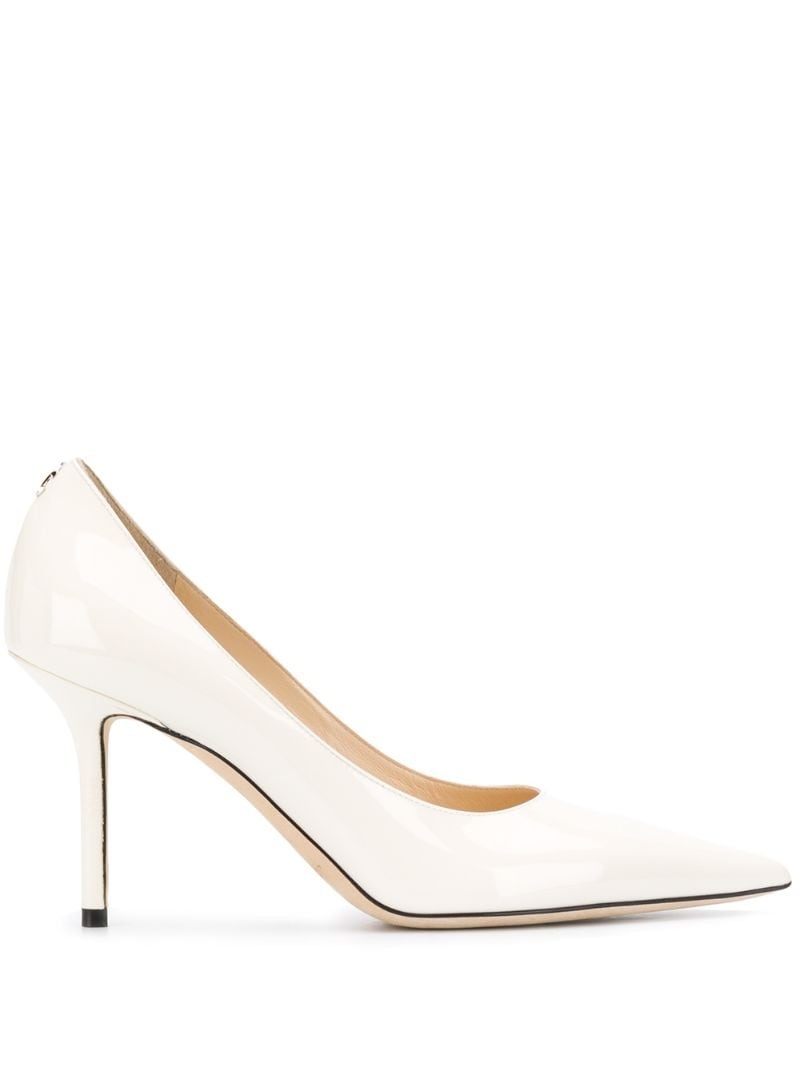 Love 85mm patent leather pumps - 1