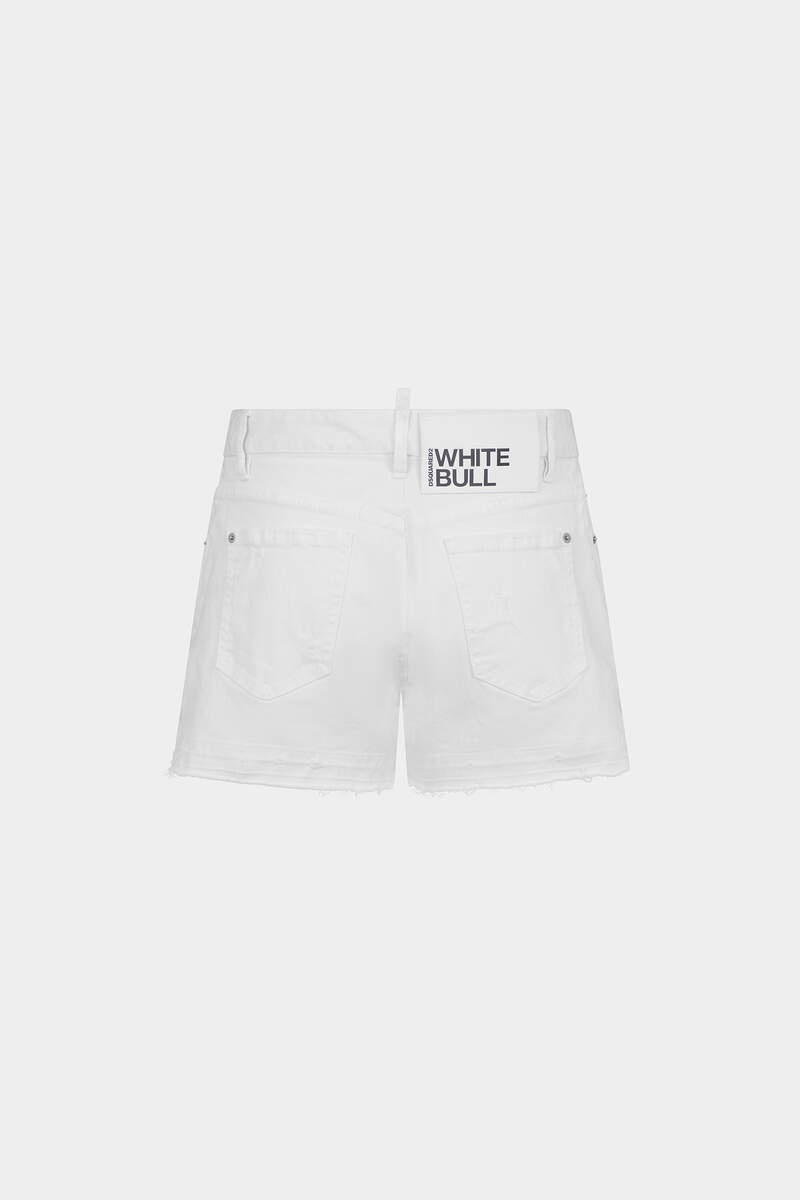 WHITE BULL SEXY 70'S SHORTS - 2