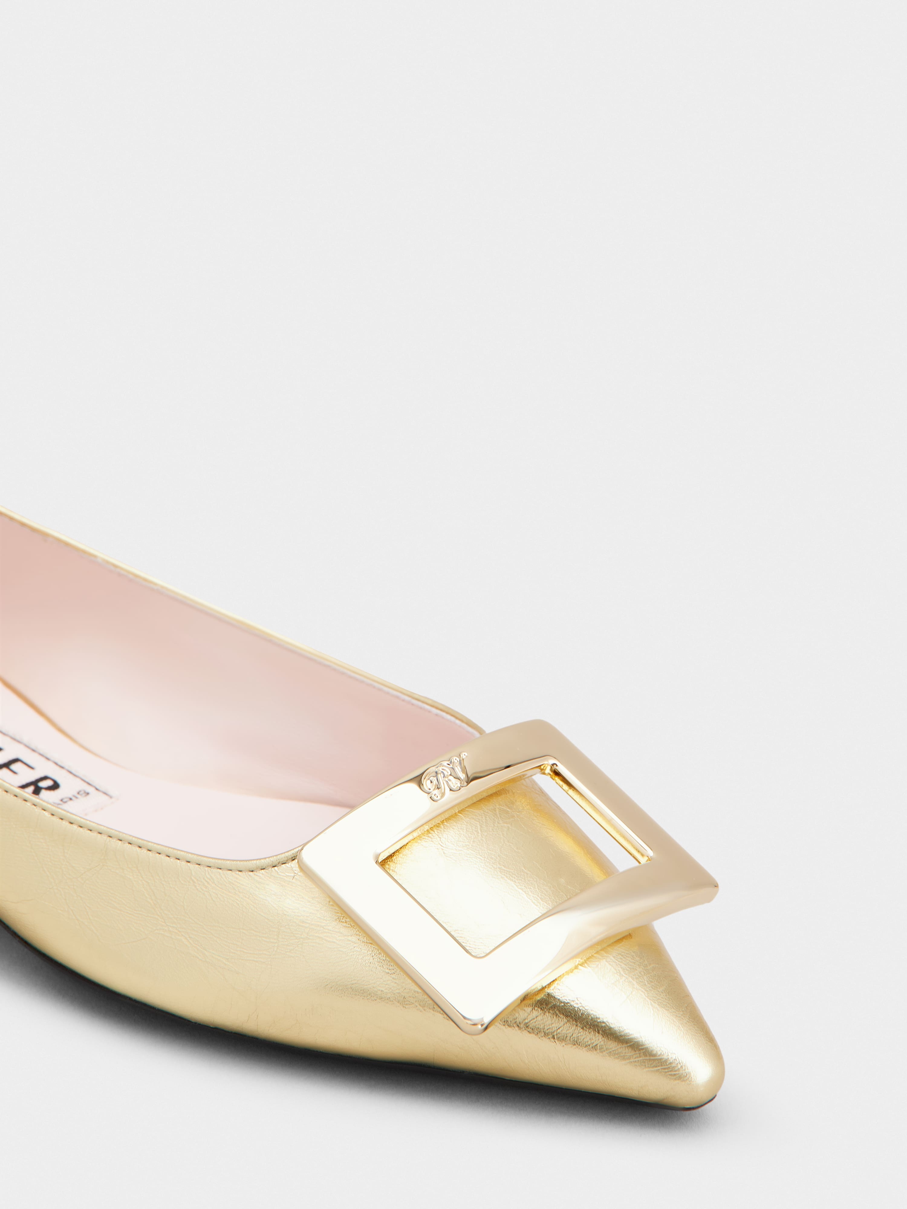 Gommettine Ballerinas in leather - 3