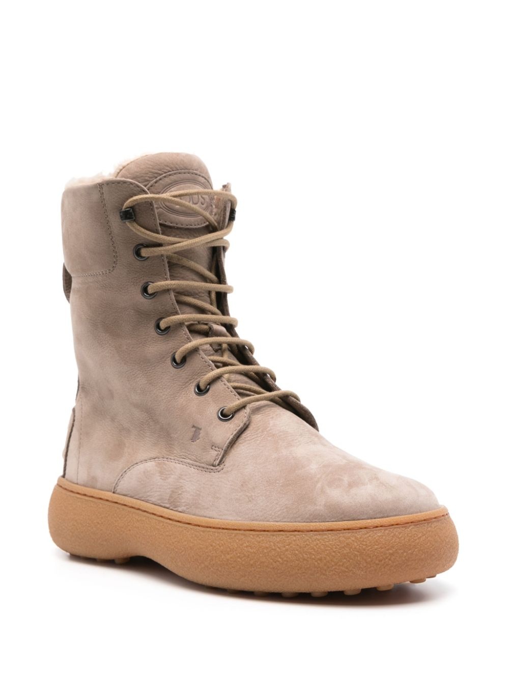 logo-debossed ankle boots - 2