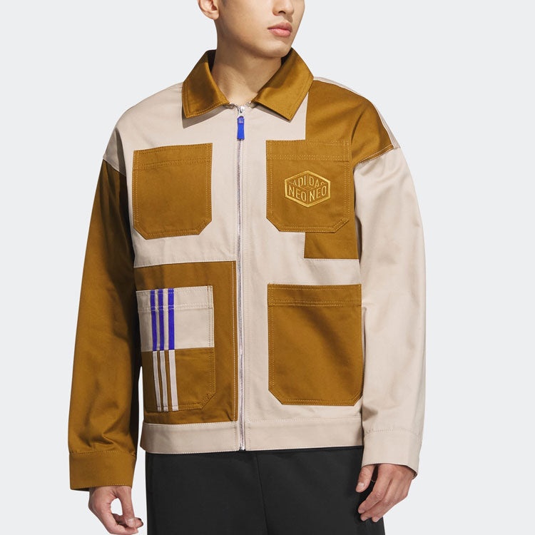adidas City Escape Jackets 'Brown Beige' IA6822 - 2