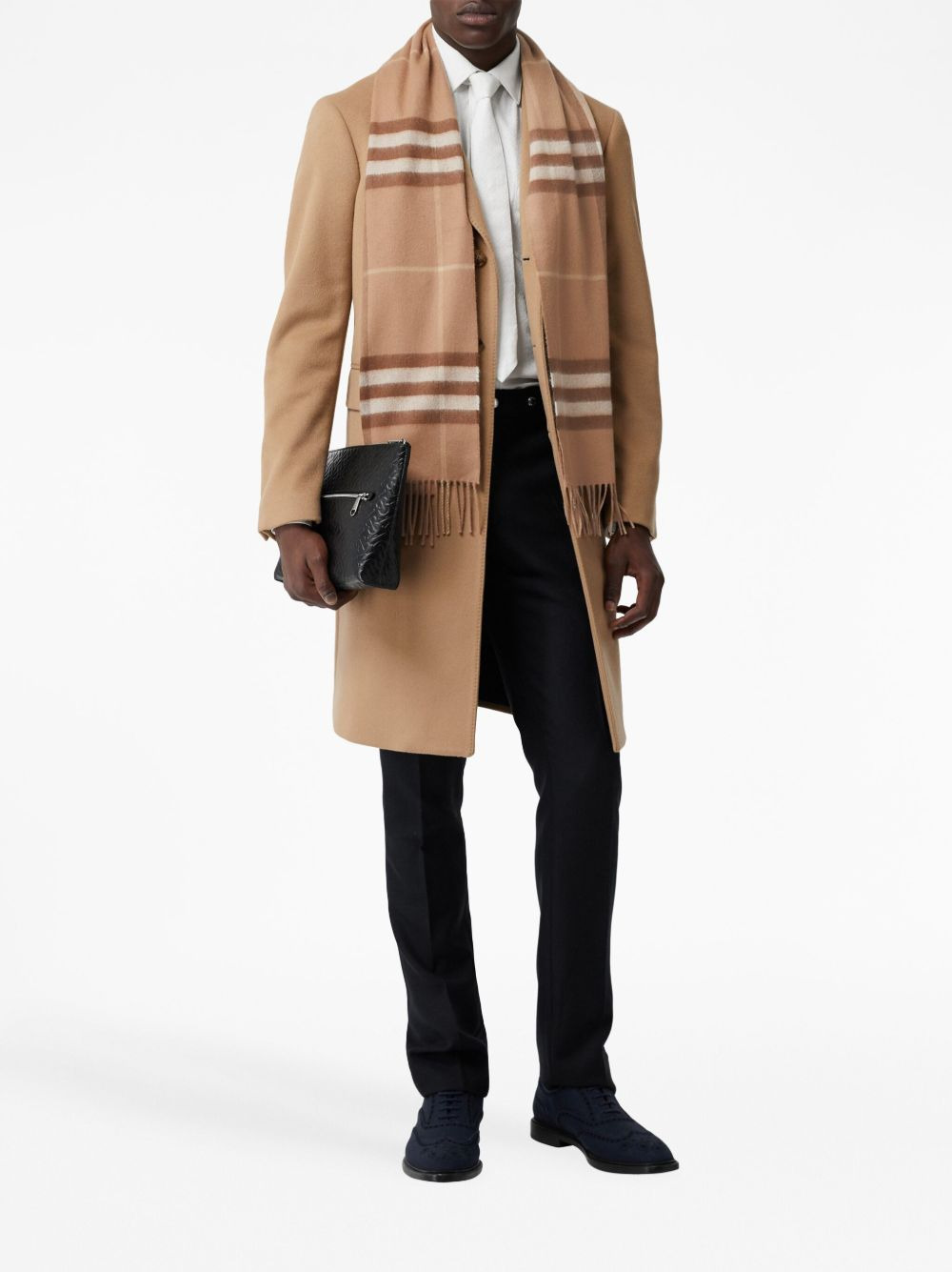 The Classic Check Cashmere Scarf - 7
