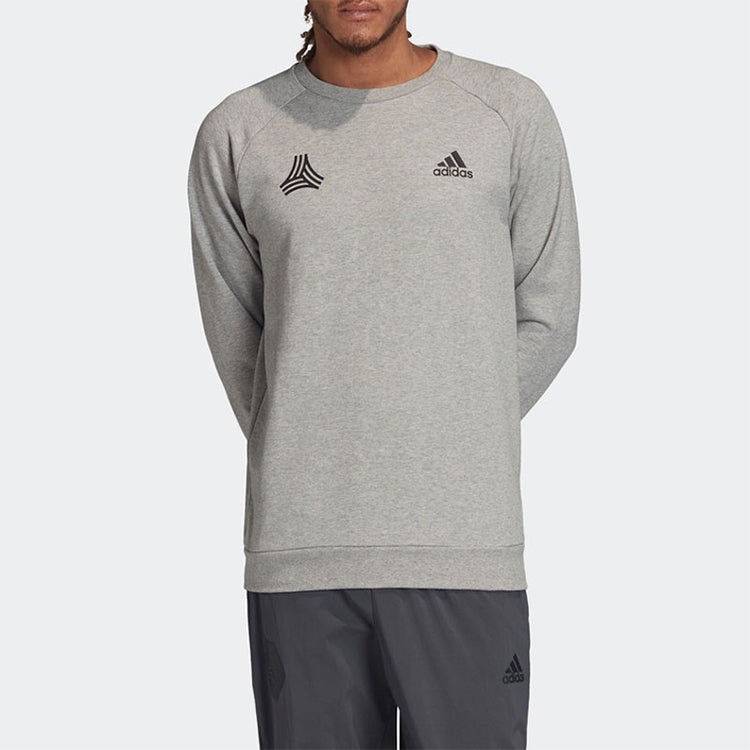 adidas Soccer/Football Sports Loose Pullover light grey FU3662 - 3