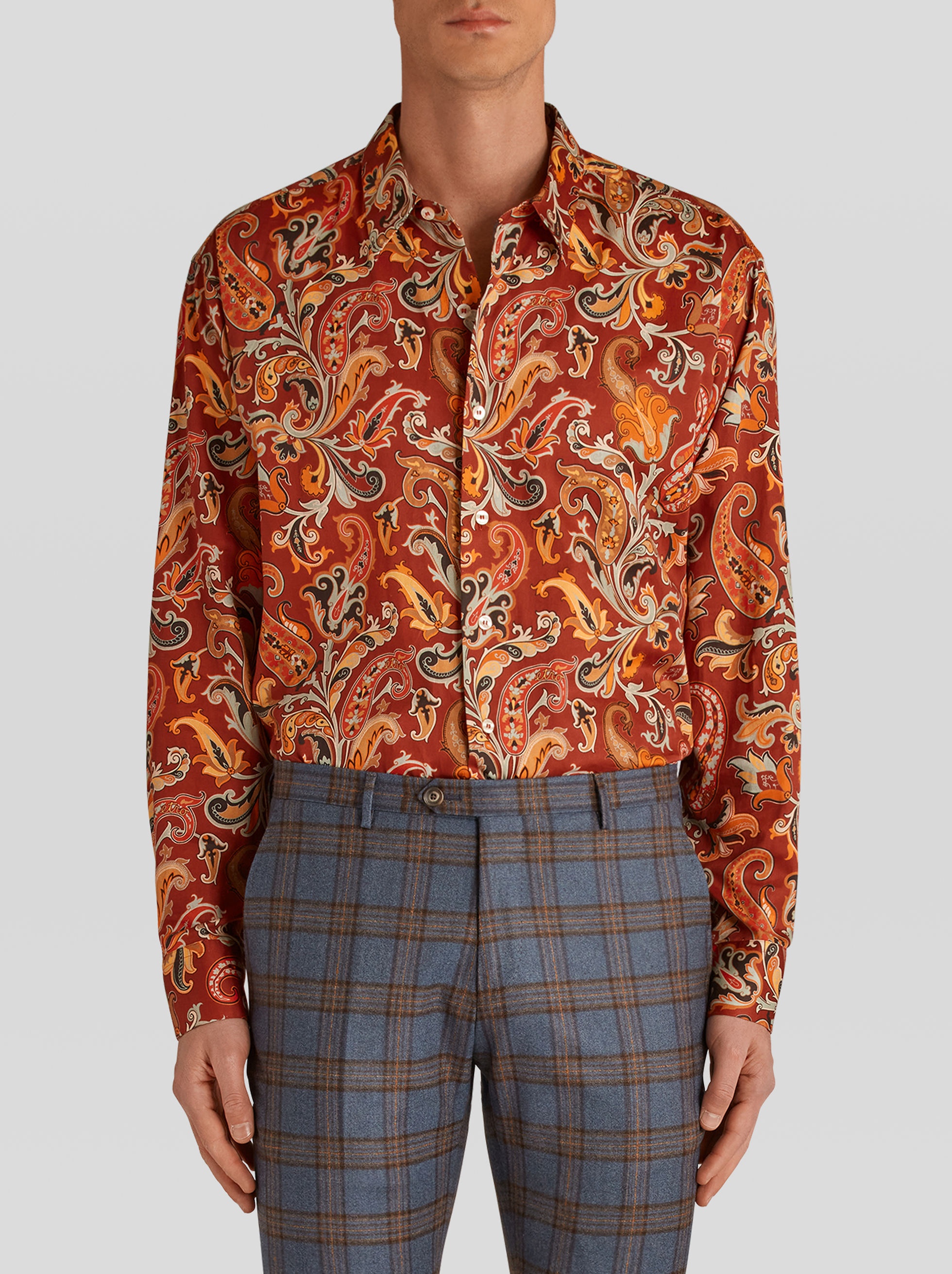 PAISLEY COTTON SHIRT - 2