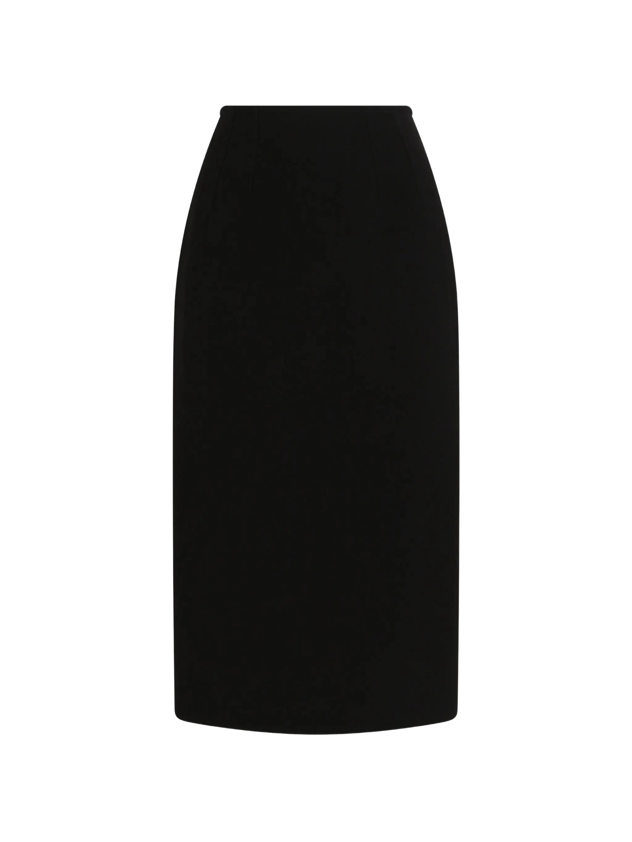 Dolce & Gabbana DOUBLE WOOL CRÊPE SKIRT - 1