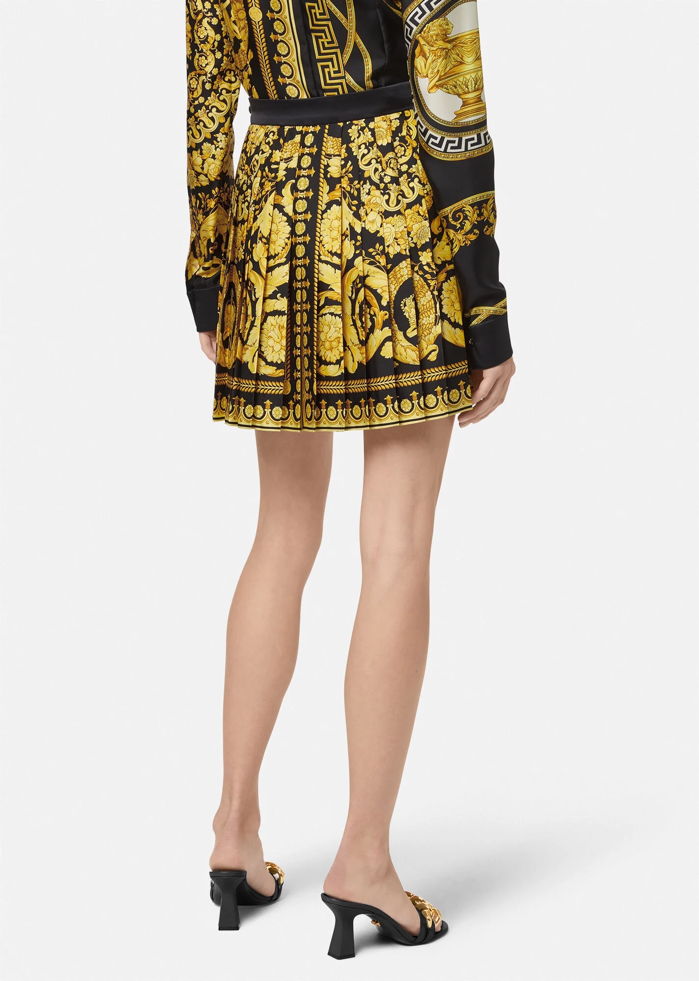 Barocco Pleated Skirt - 4