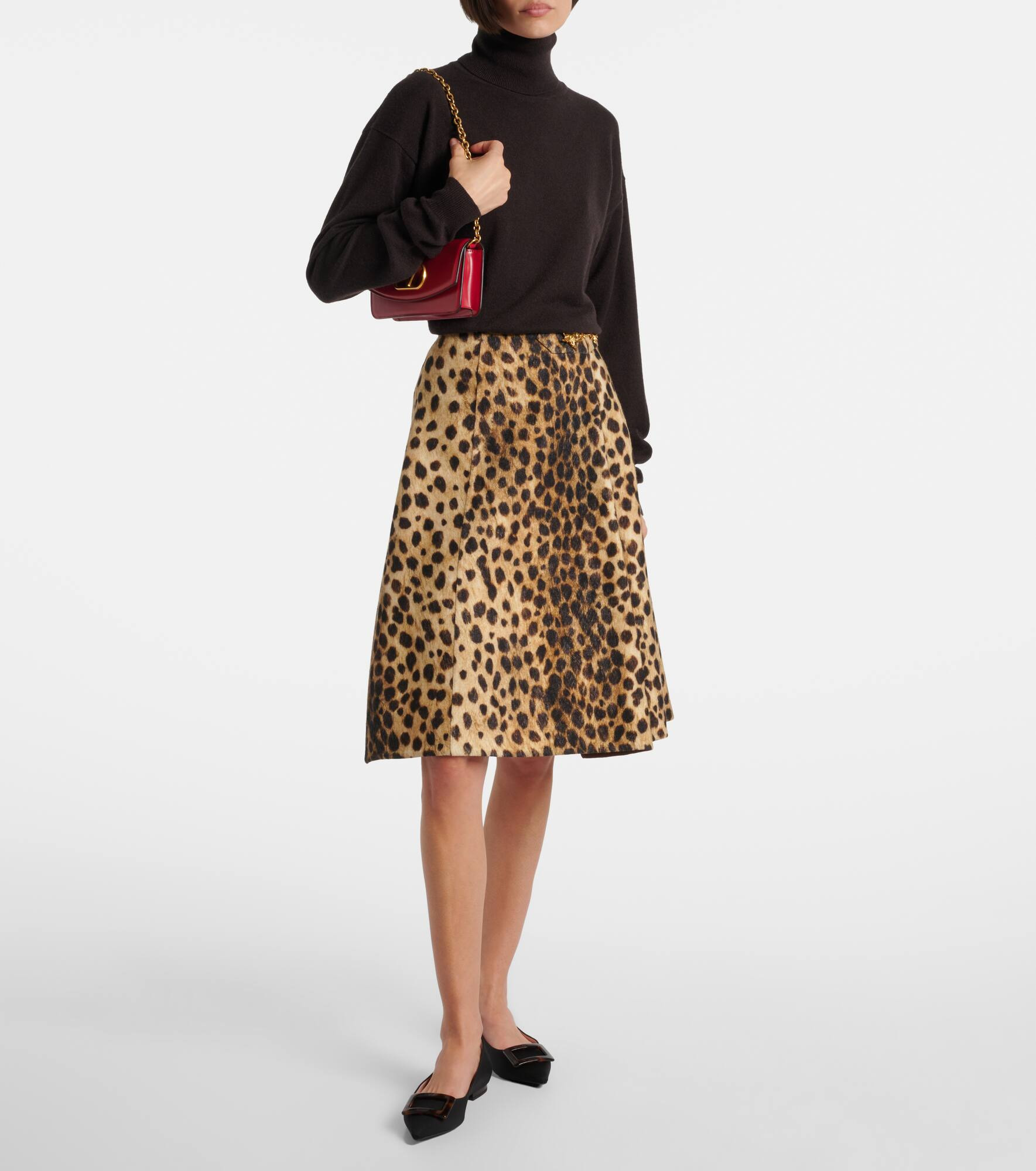Gommettine grosgrain ballet flats - 3
