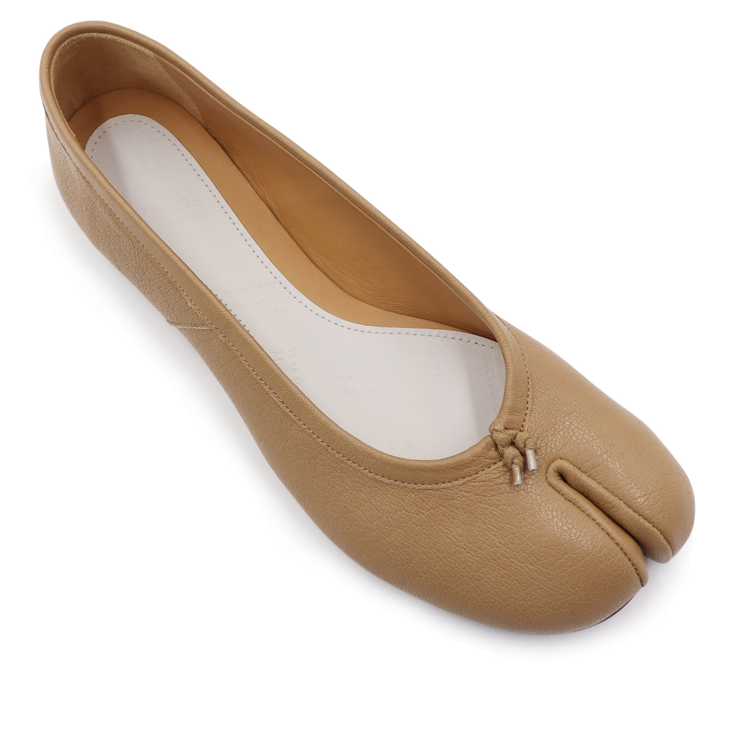 Tabi Ballerina Shoes in Nude - 4