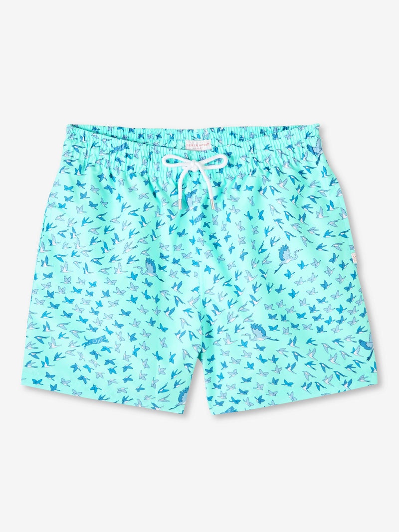 Men's Short Swim Shorts Maui 53 Mint - 1