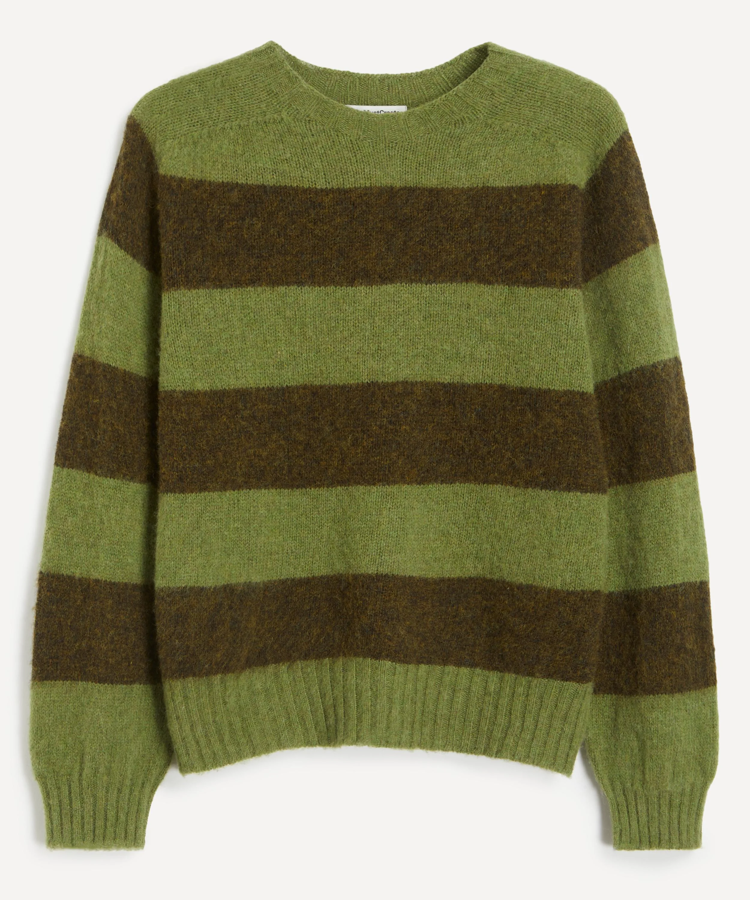 Jets Crew Stripe Knit Jumper - 1