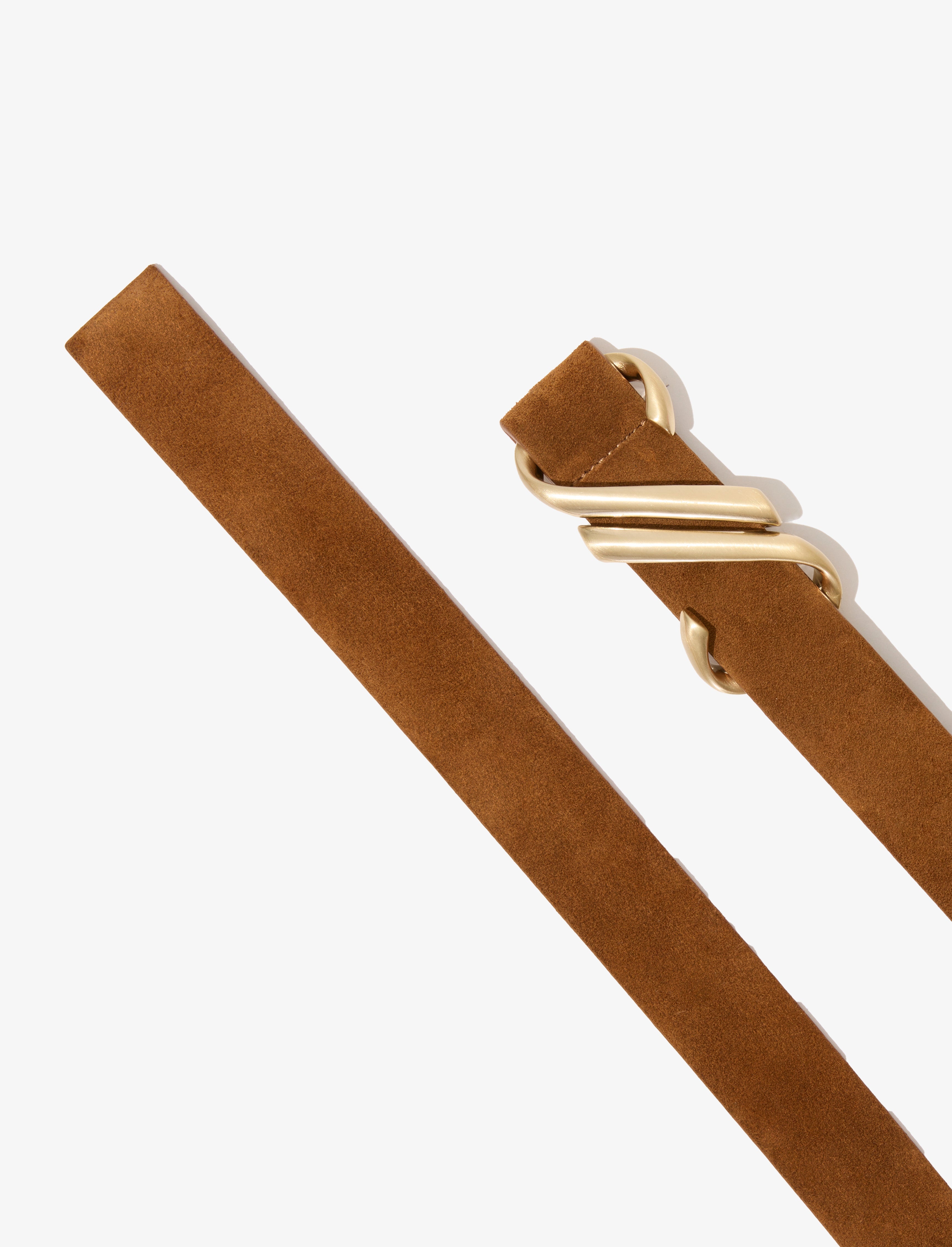 Monogram Belt in Suede - 4