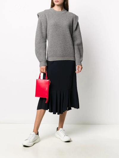 Marni fishtail hem midi skirt outlook