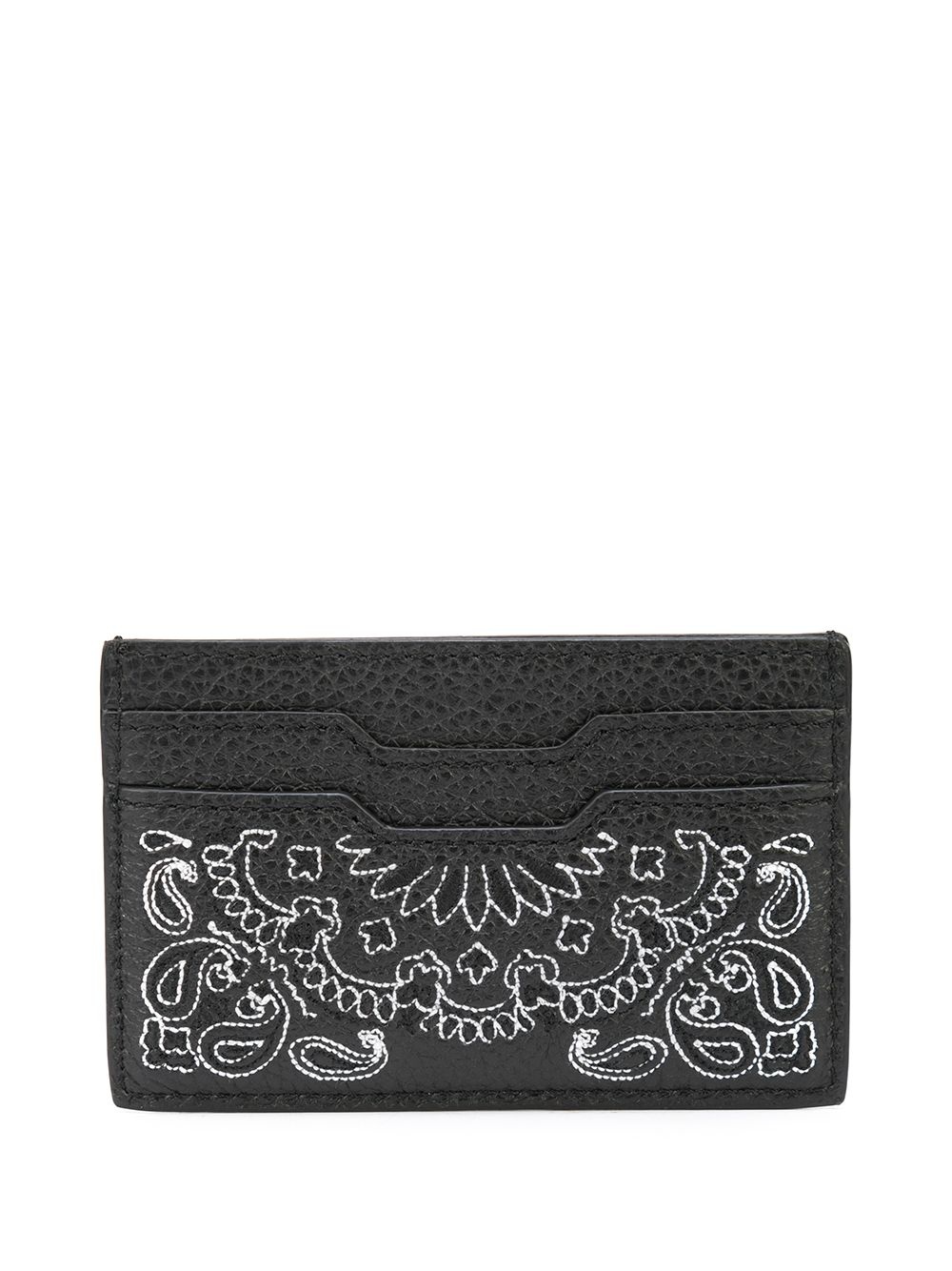 bandana-print cardholder - 2