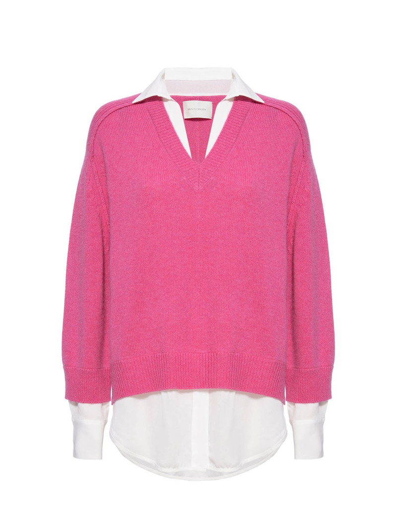 BROCHU WALKER The Looker Layered V-Neck outlook