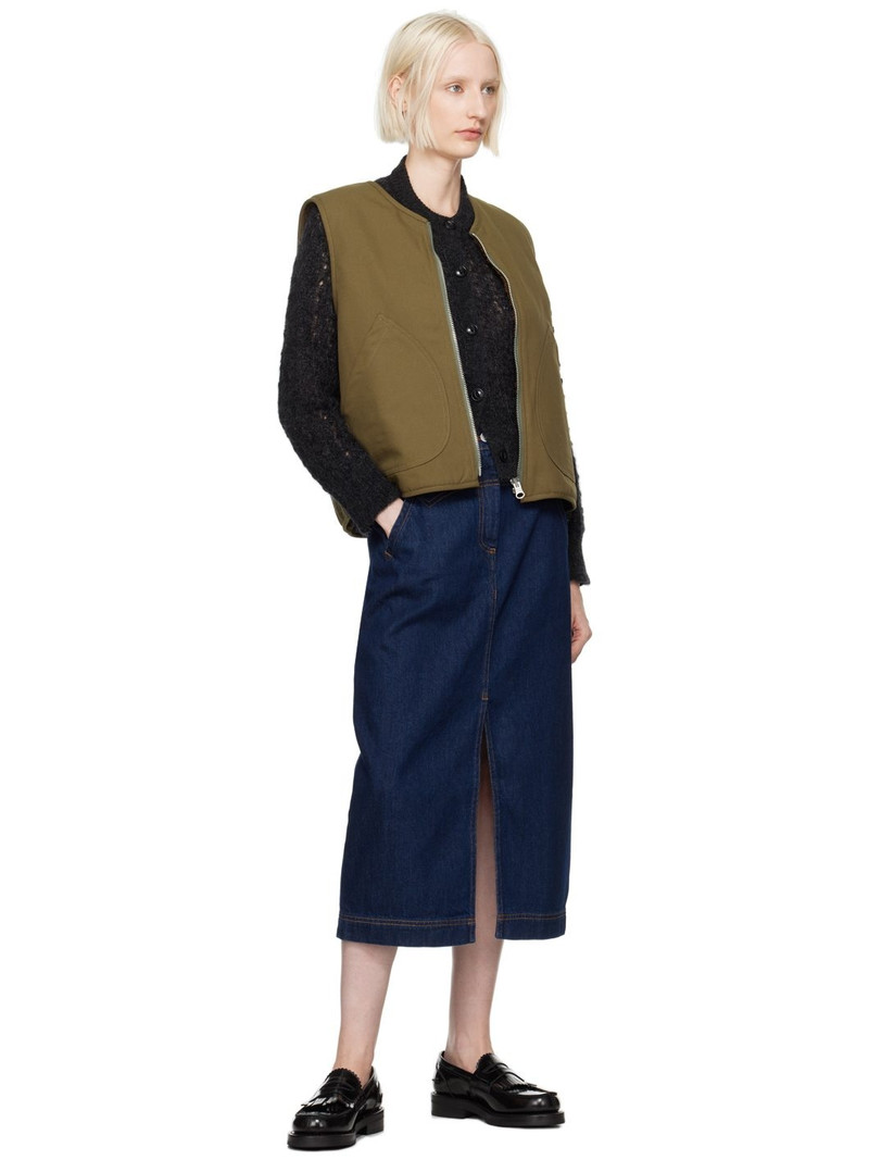 YMC Black Foxtail Cardigan outlook