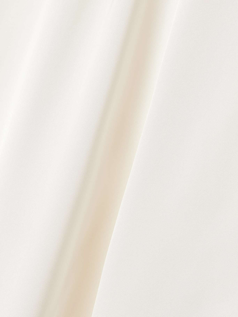 Esmee draped satin gown Off-white 4