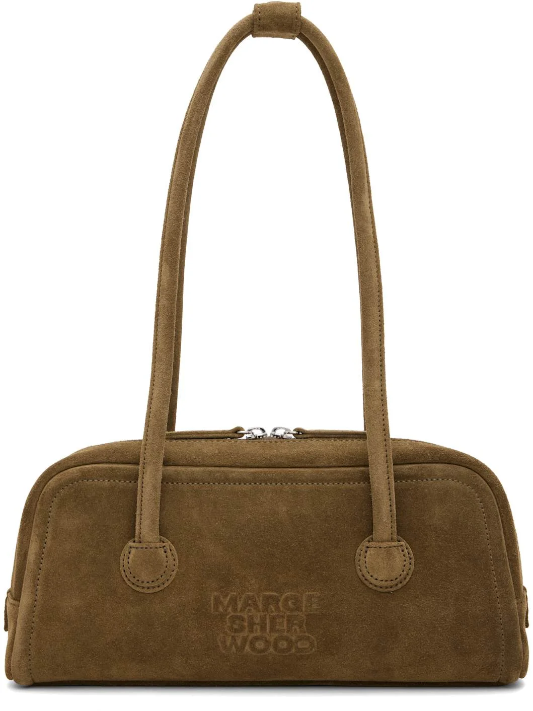 Khaki Soft Boston EW Bag - 1