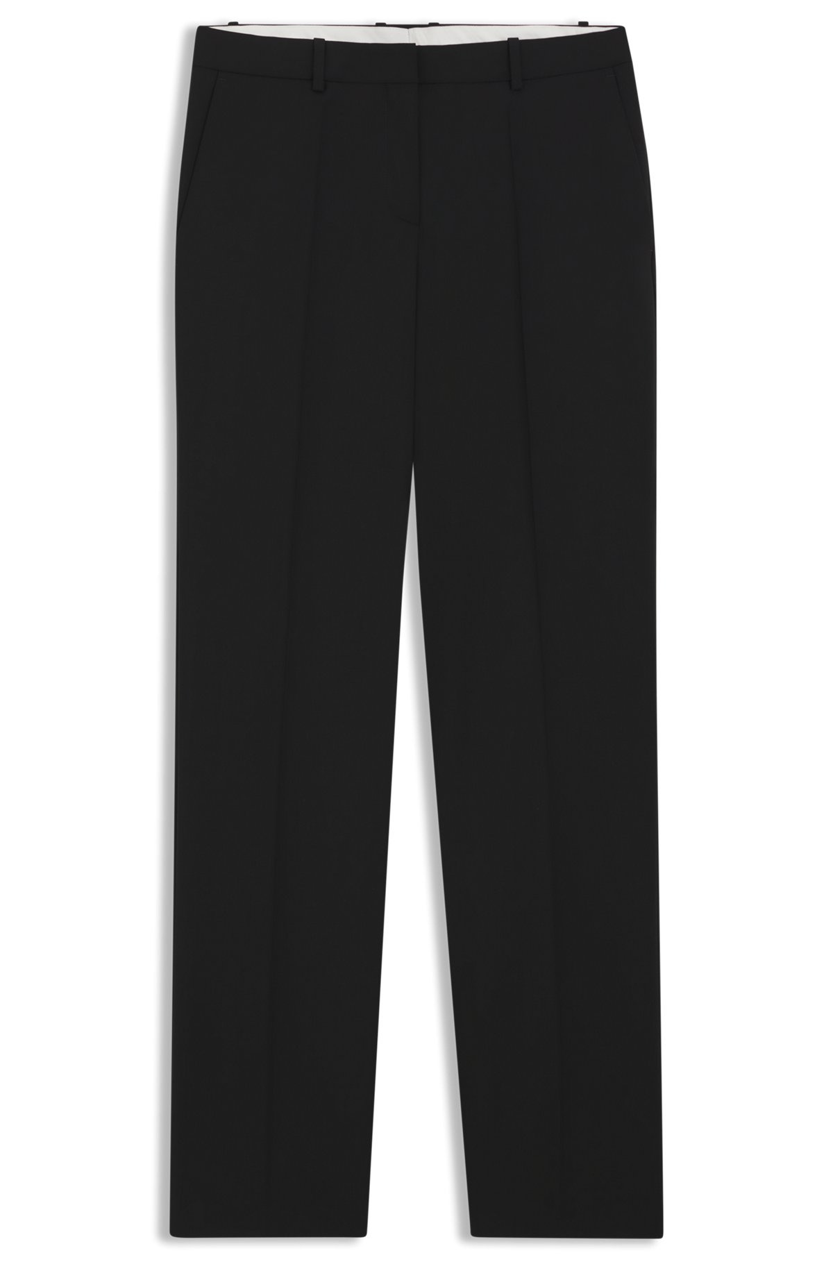 REGULAR-FIT PANTS IN ITALIAN VIRGIN WOOL - 1