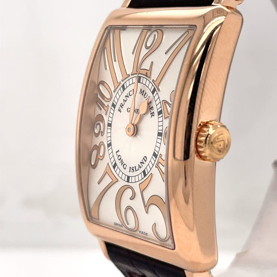 Pre-owned Franck Muller Long Island Quartz Silver Dial Ladies Watch 952 QZ REL - 4