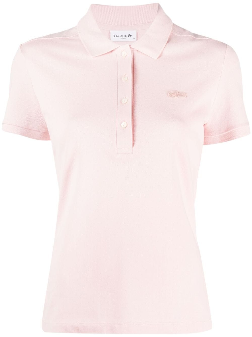 logo-appliqué cotton polo shirt - 1