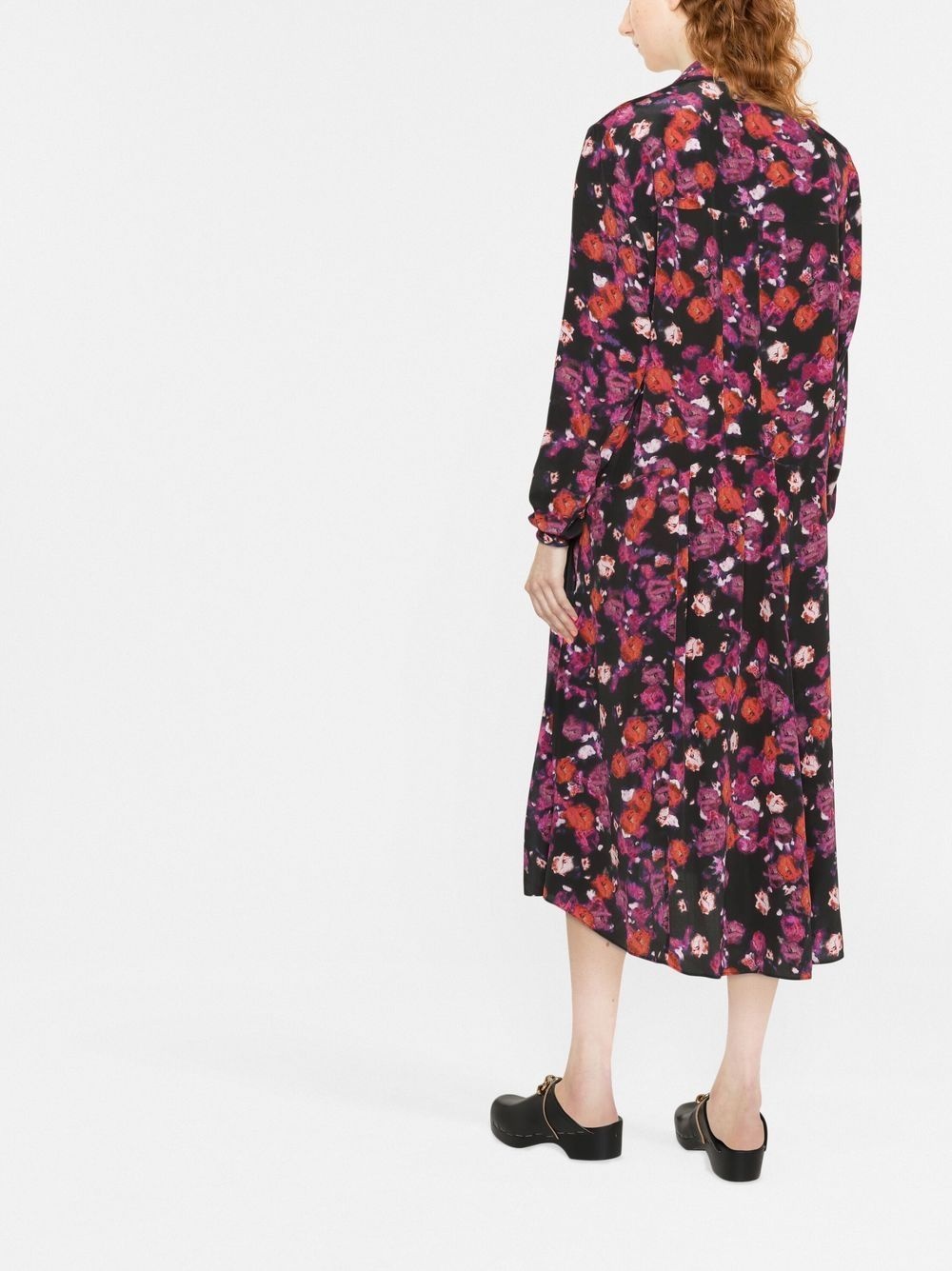 floral-print dress - 3