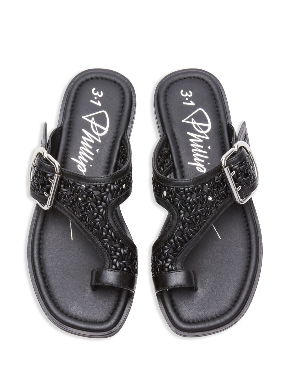 macramé strap sandals - 4