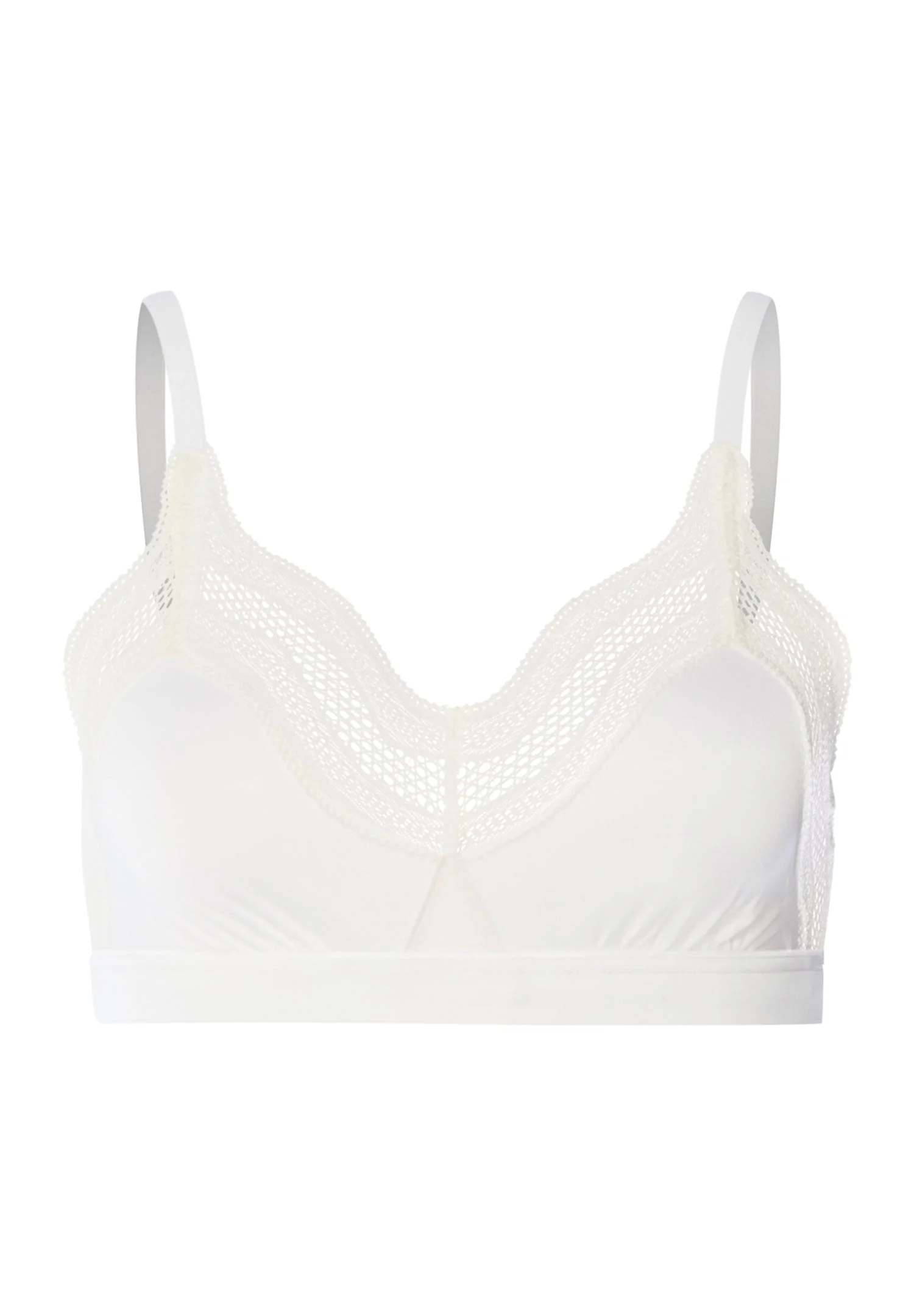 Cira Scalloped Lace Soft Cup Bra - 1