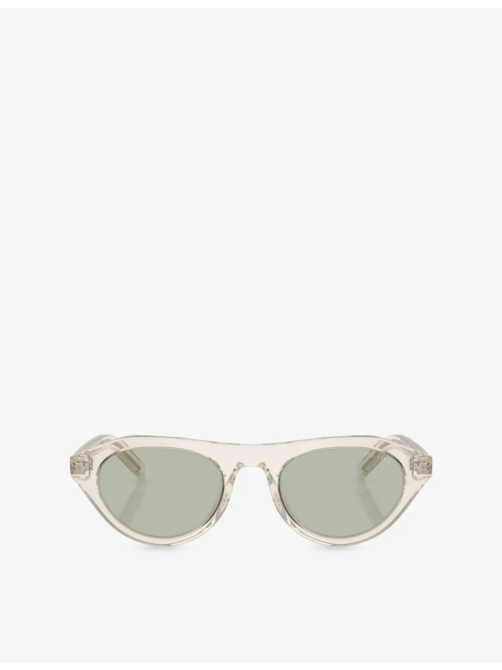 PR B15S Oval-Frame Acetate Sunglasses - 1