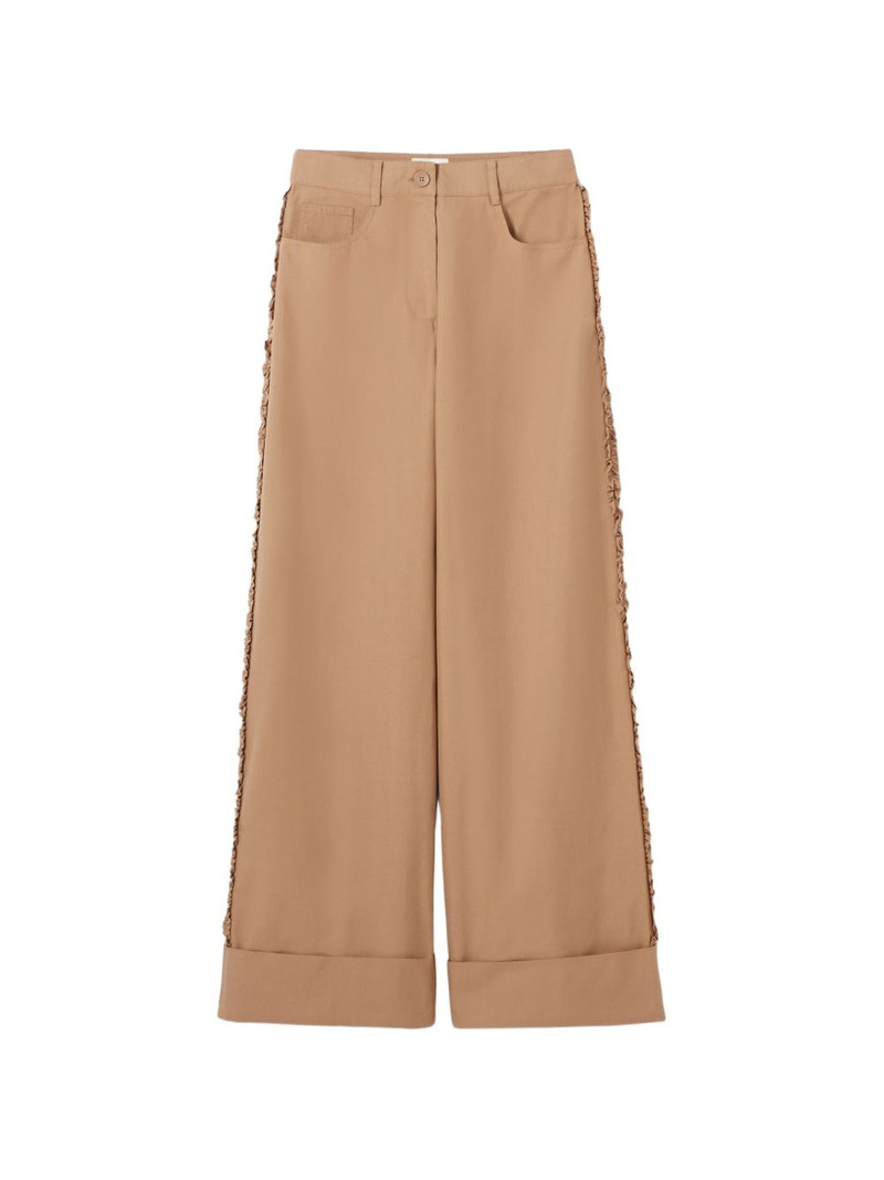 ruffled palazzo pants 1