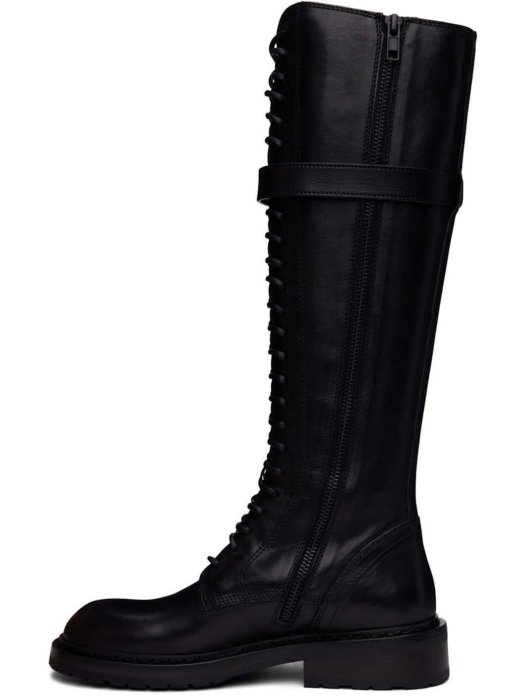 Black High Danny Tall Boots - 3