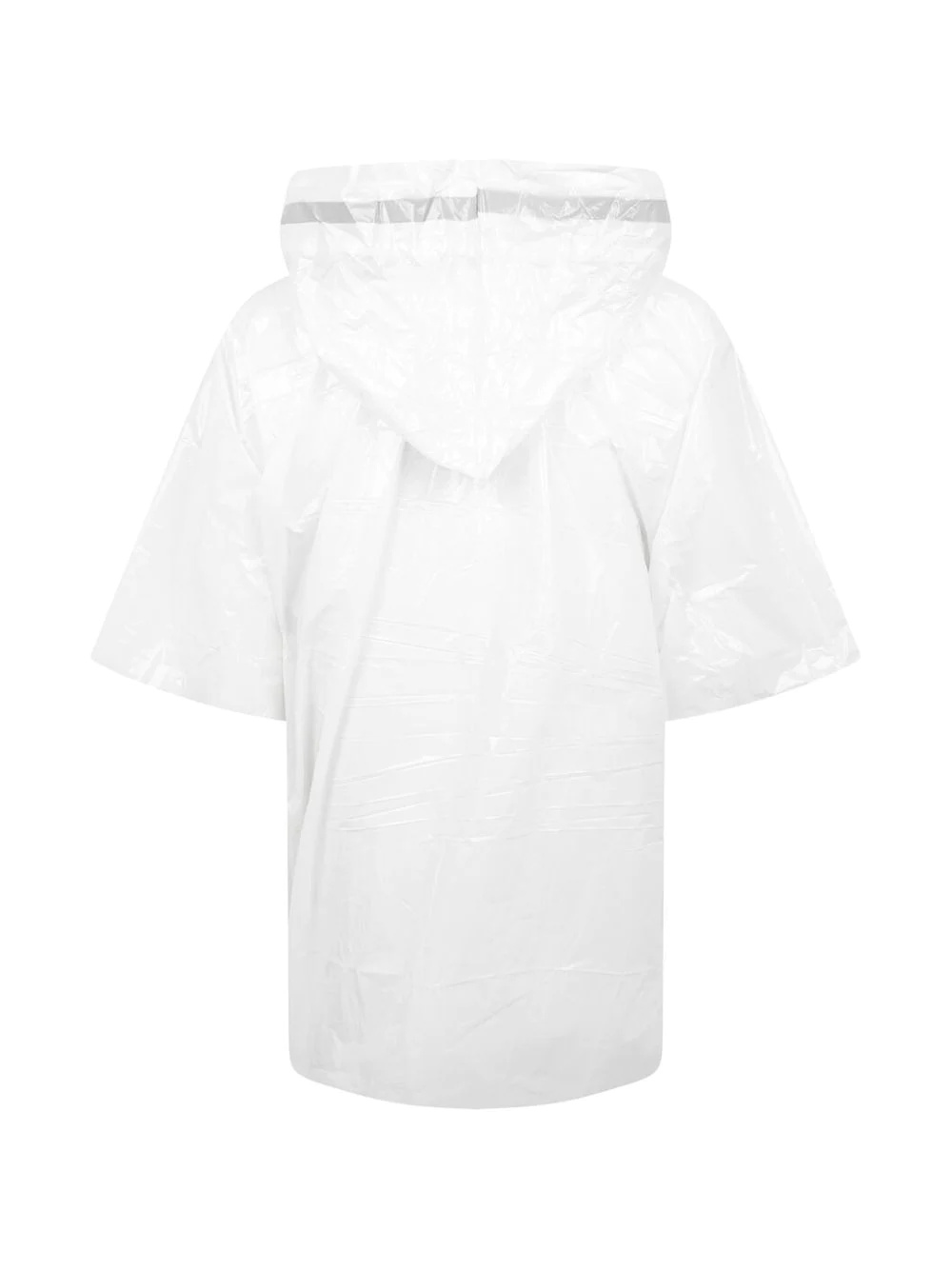 Ballpark logo-print poncho - 2