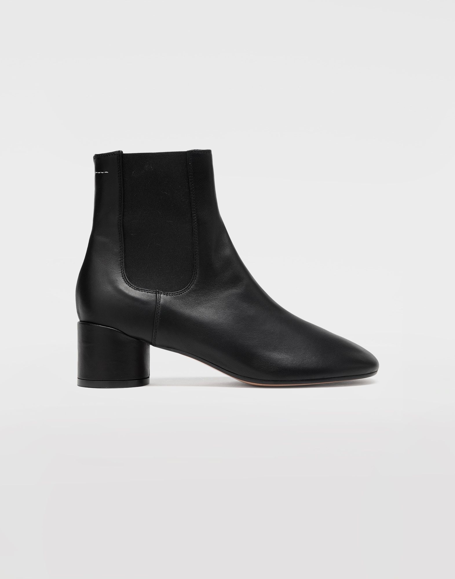 6-heel leather chelsea boots - 1