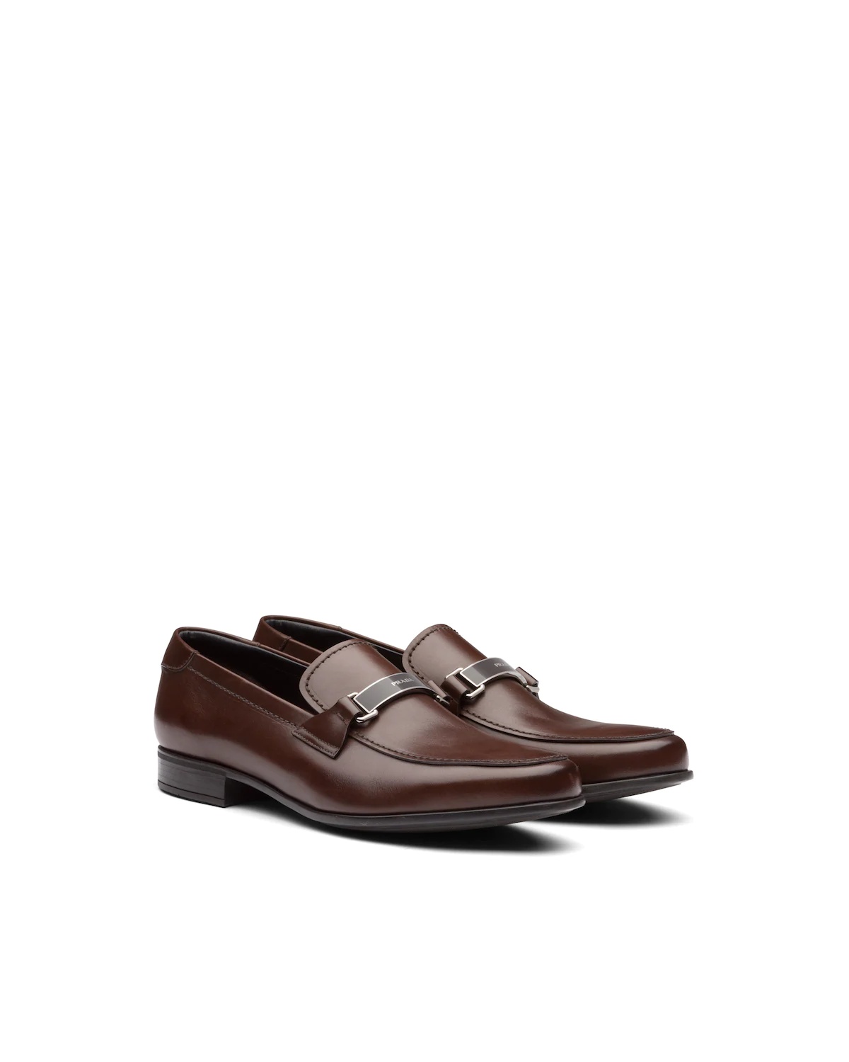 Natural leather loafers - 1