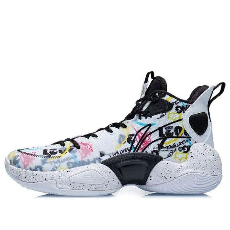 Li-Ning High-Top White/Black ABPR067-4 - 1