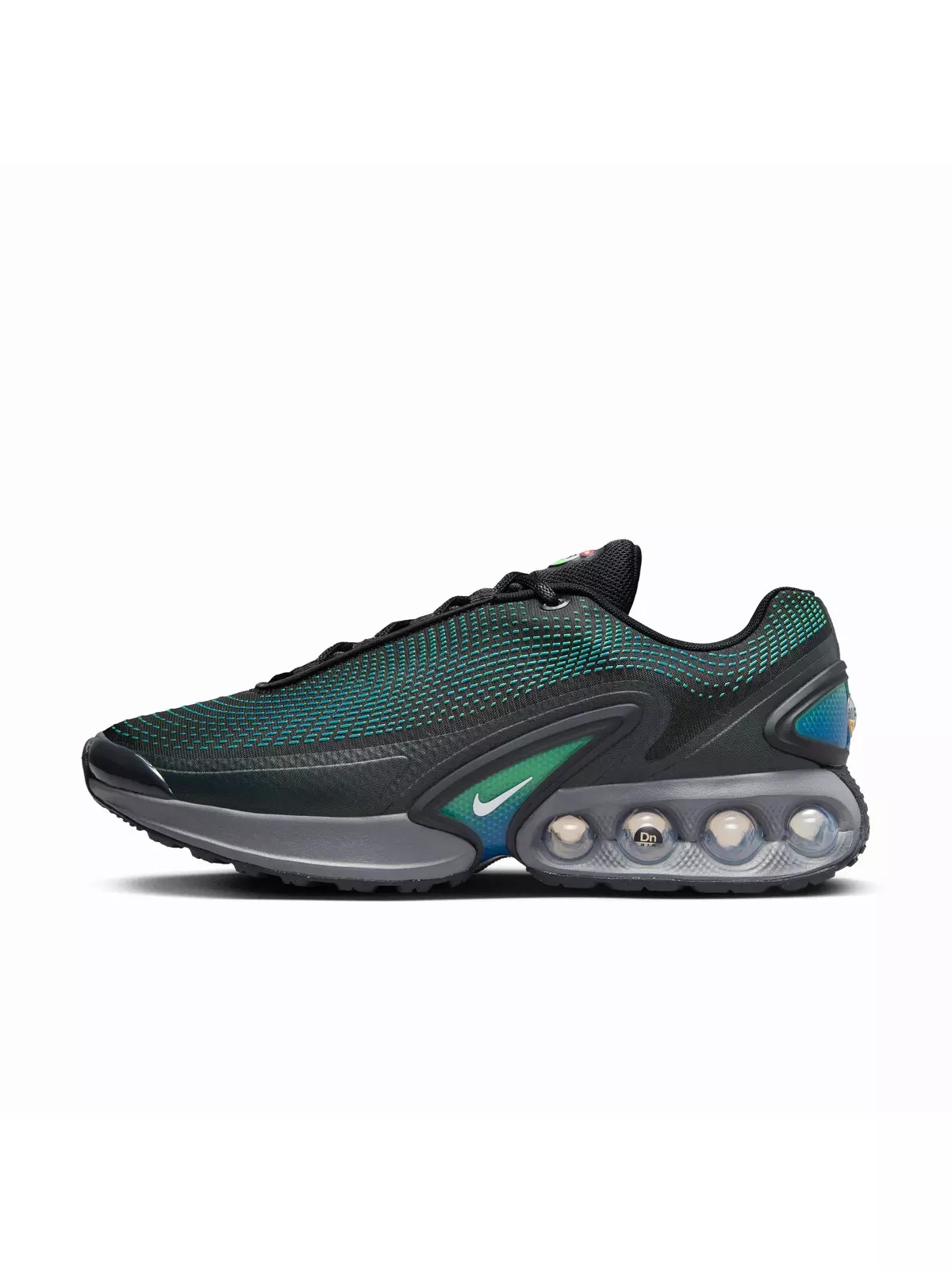 Air Max Dn "Black/Hyper Cobalt/Rage Green/White" Men's Shoe - 2